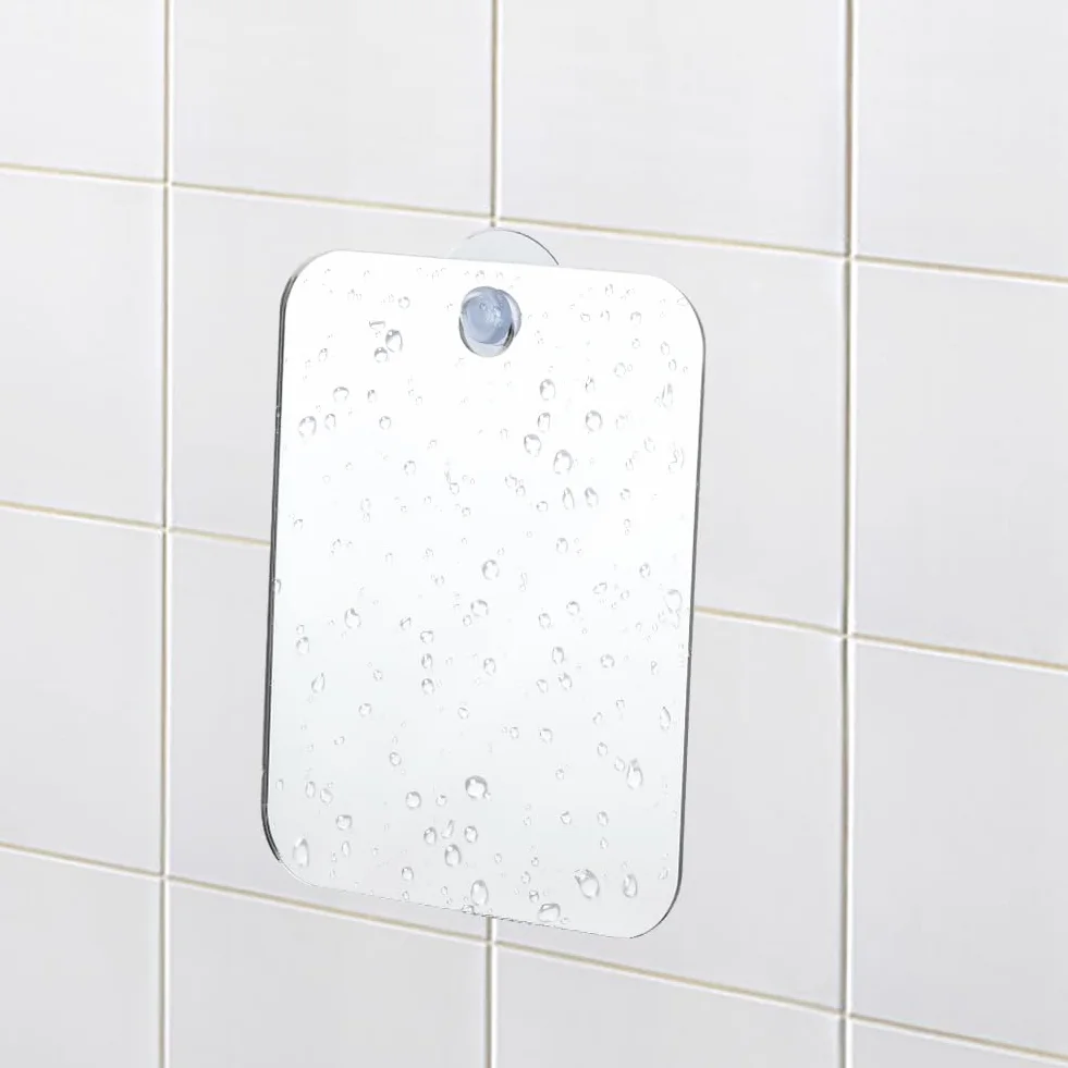 Miroir de douche antibuée portable pour rasage et maquillage de voyage