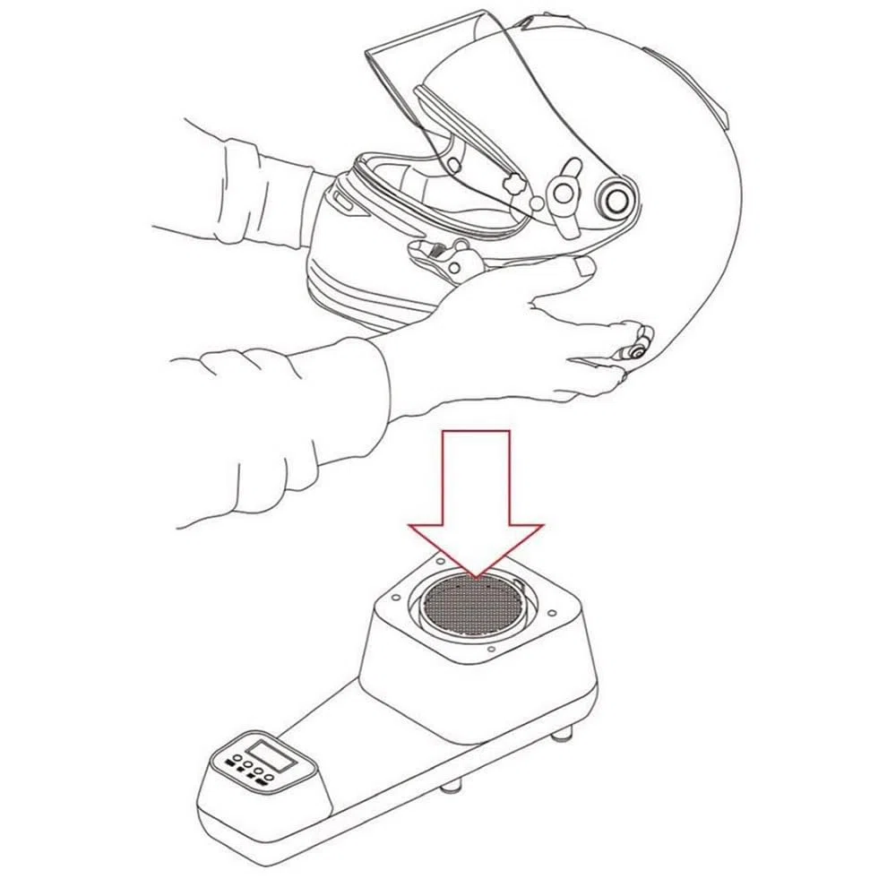 Purificateur de Désinfection Pour Sèche-Casque de Moto, Séchage/Désodorisation/Stérilisation 220V