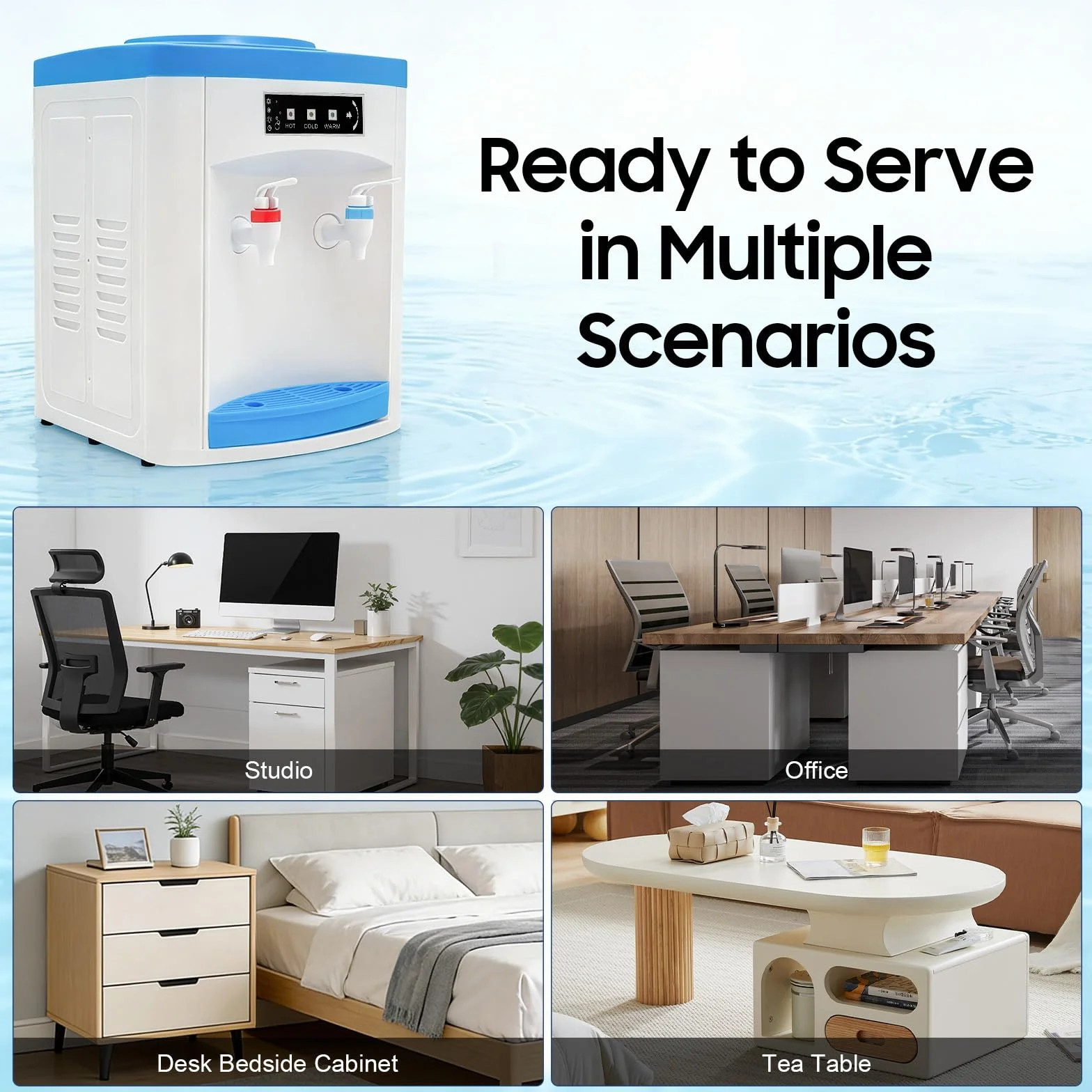 Distributeur d'eau électrique 5 l - 18 l 550 W 220 V