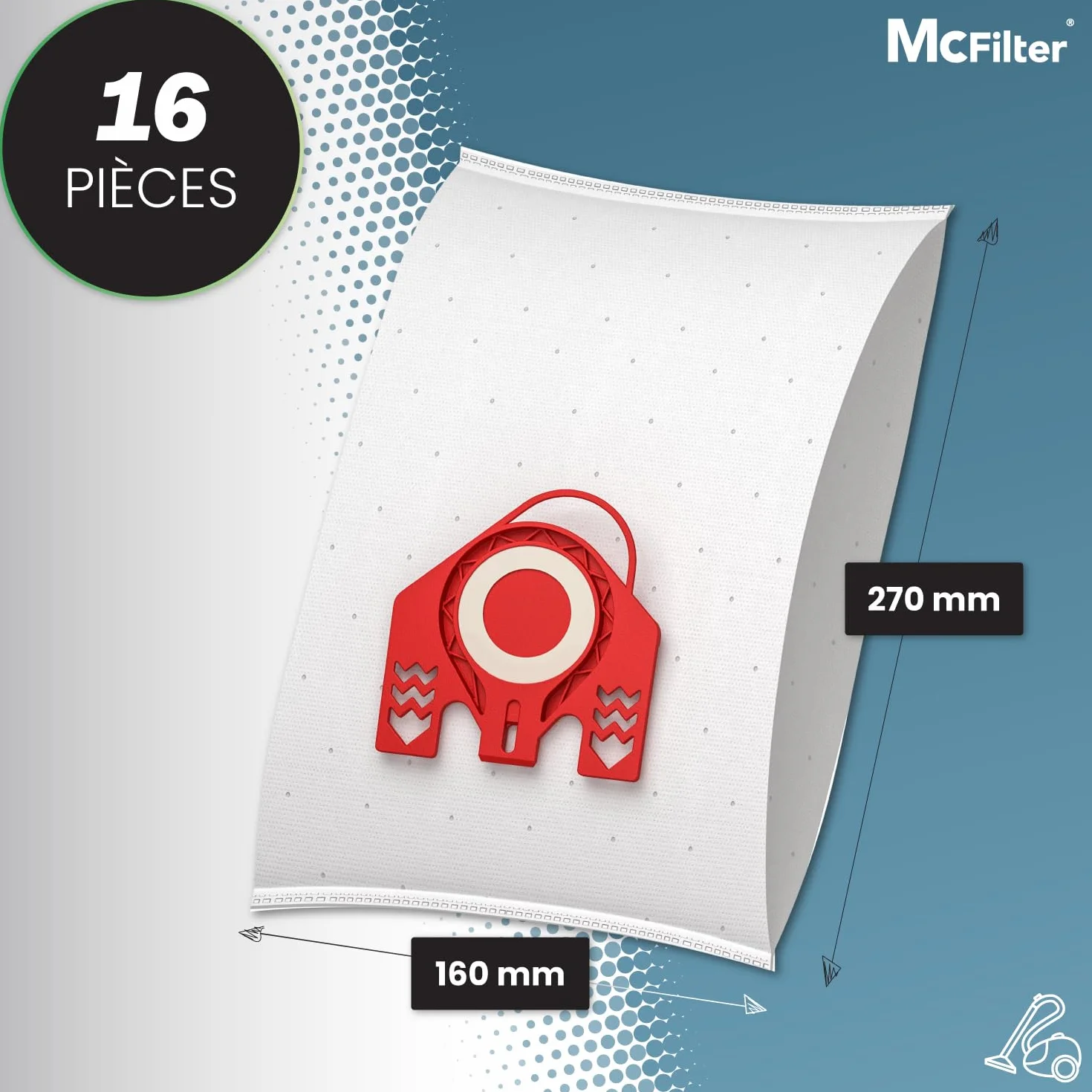 Miele FJM S2 S3 S4 S5 S6 S7 Complete C1 Compact C1 C2 sacs à poussière 16 pièces avec 8 filtres autobloquants MAXI BOX