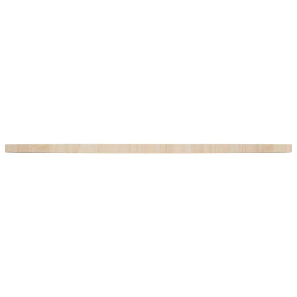 Dessus de Table Diamètre 90x2,5 cm Bois de Pin Massif Jaune Plateau de Table Ronde Facile à Nettoyer Plateau de Restaurant pour Tables Basses Tables d'appoint Tables de Bar Tables Consoles