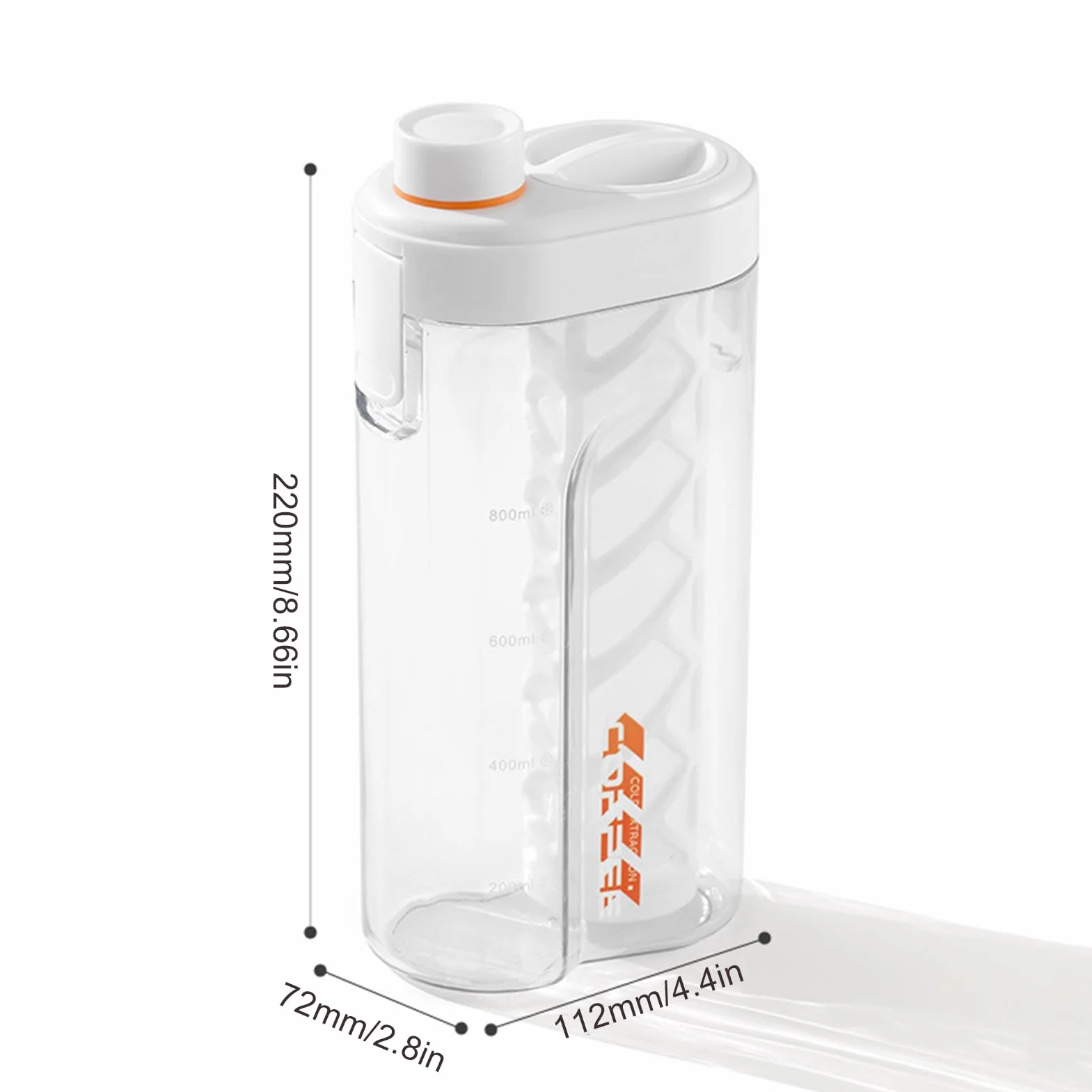 Machine à Café Cold Brew, Préparateur De Café Froid, Bouteille Hermétique Avec Filtre Fin 350 Mesh Portable
