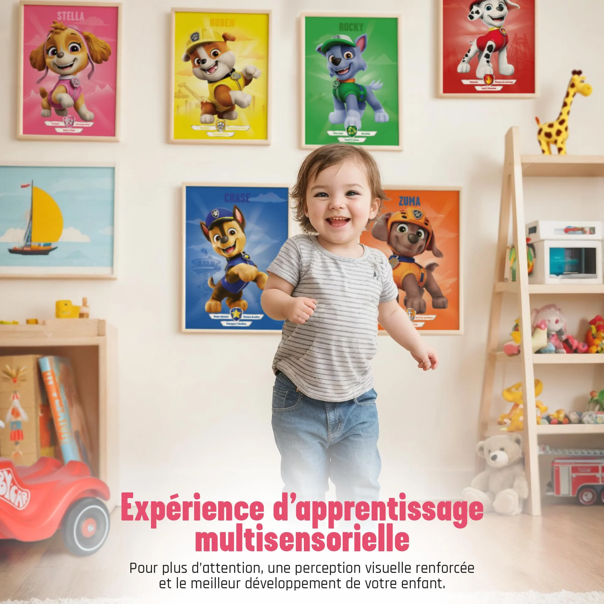 PAW Patrol Lot de 6 posters Héros - Décoration Chambre Enfant (6A4)