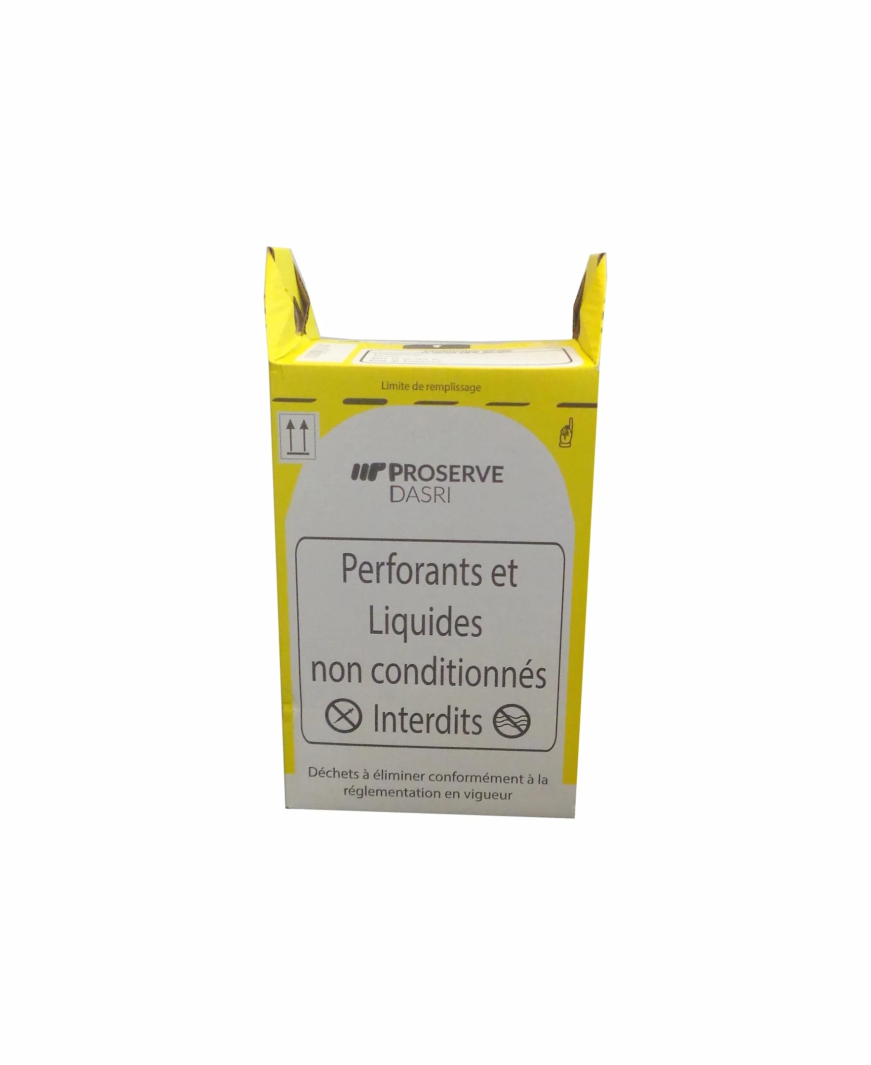 Poubelles cartons jetables DASRI 12L Lot de 5