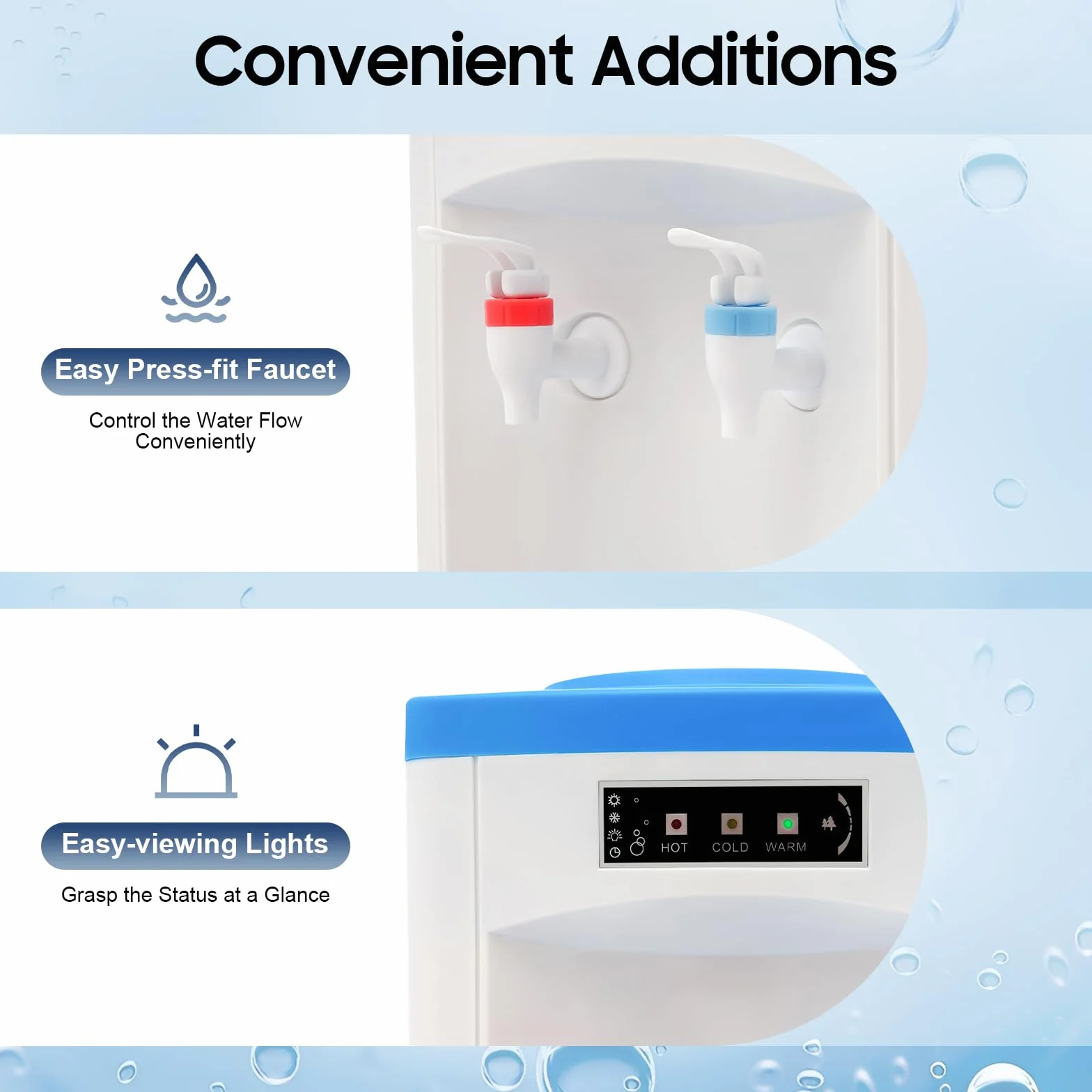 Distributeur d'eau électrique 5 l - 18 l 550 W 220 V