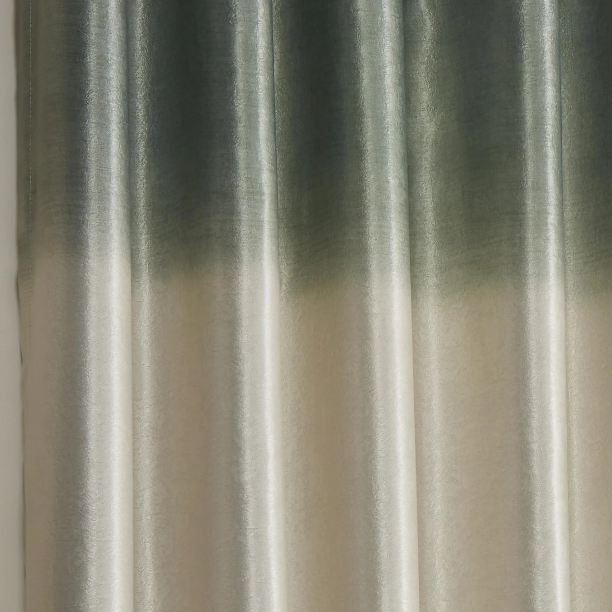 Rideaux Verts ombrés 229 x 229 cm Fusion Lot de 2 à œillets pour Chambre Salon