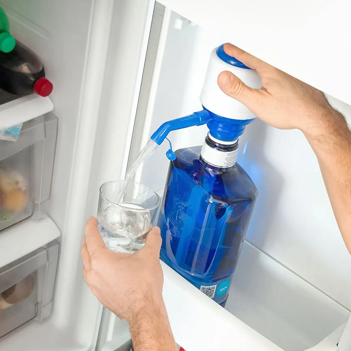 InnovaGoods Distributeur d'eau Manuel Watler XL, sans BPA, Robinet Anti-Goutte, 2,5-10L, Polypropylène