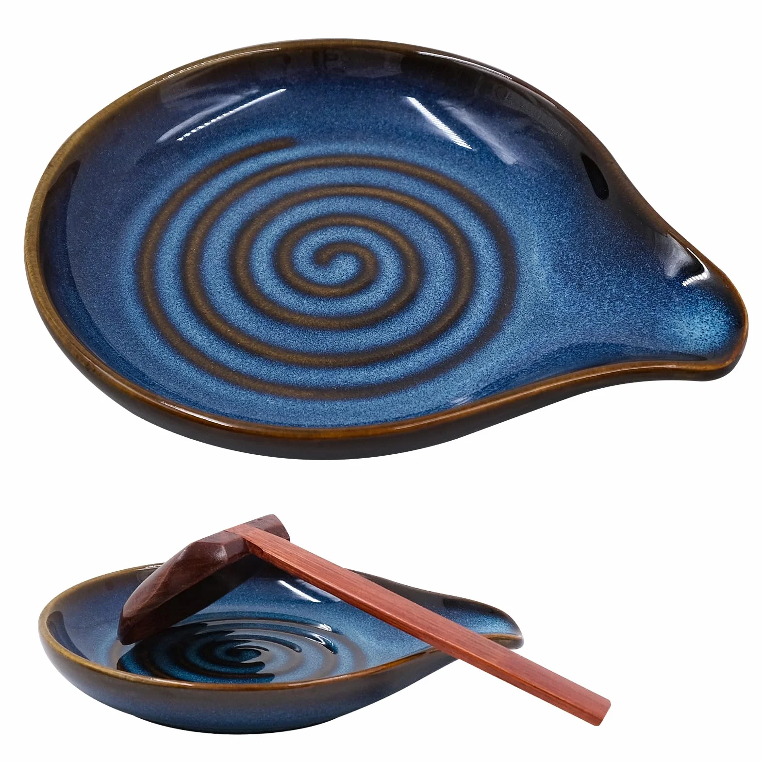 Support Cuillère Cuisine Céramique Résistant Chaleur Compatible Lave Vaisselle