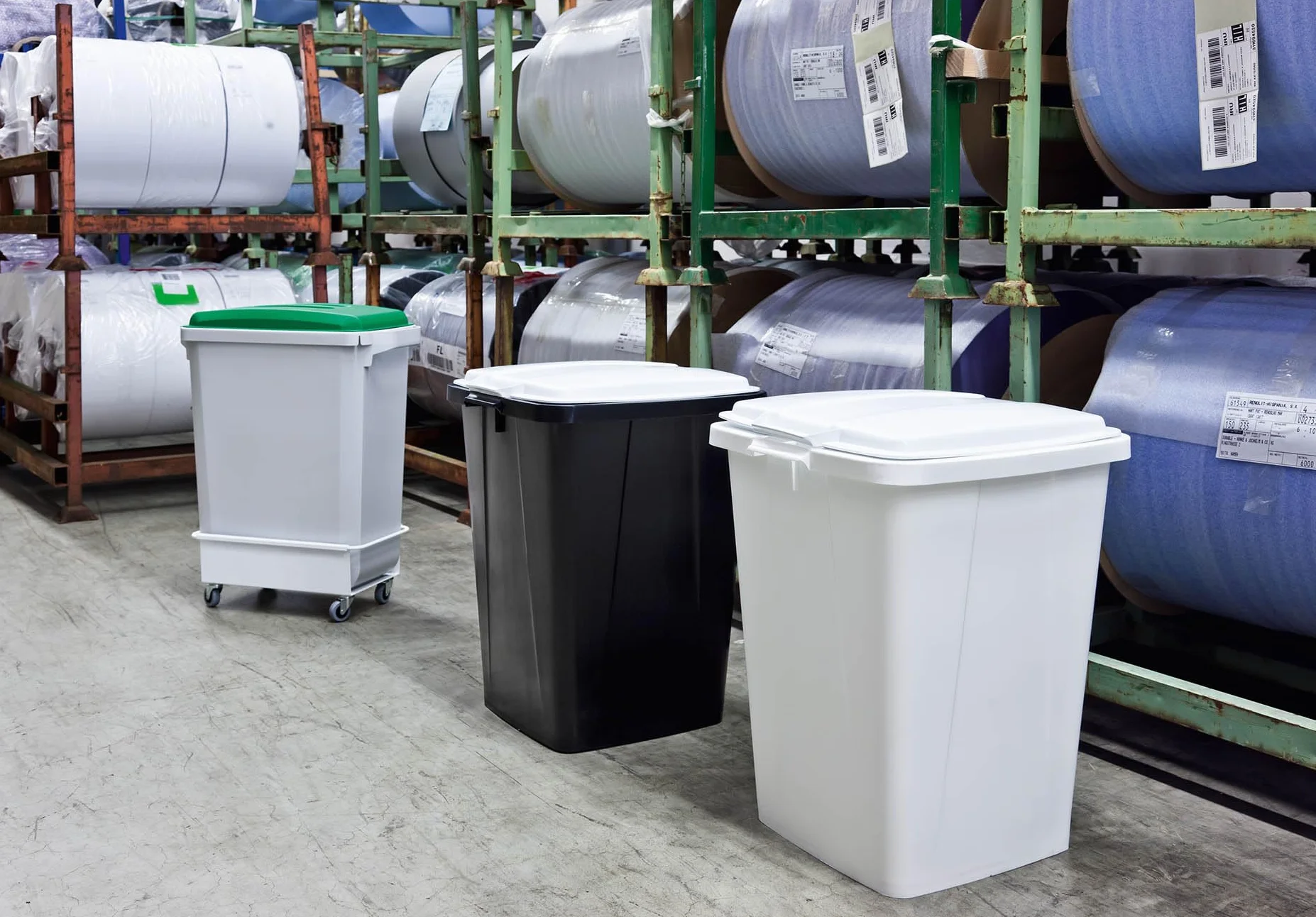 DURABIN® ECO 90 l Poubelle carrée