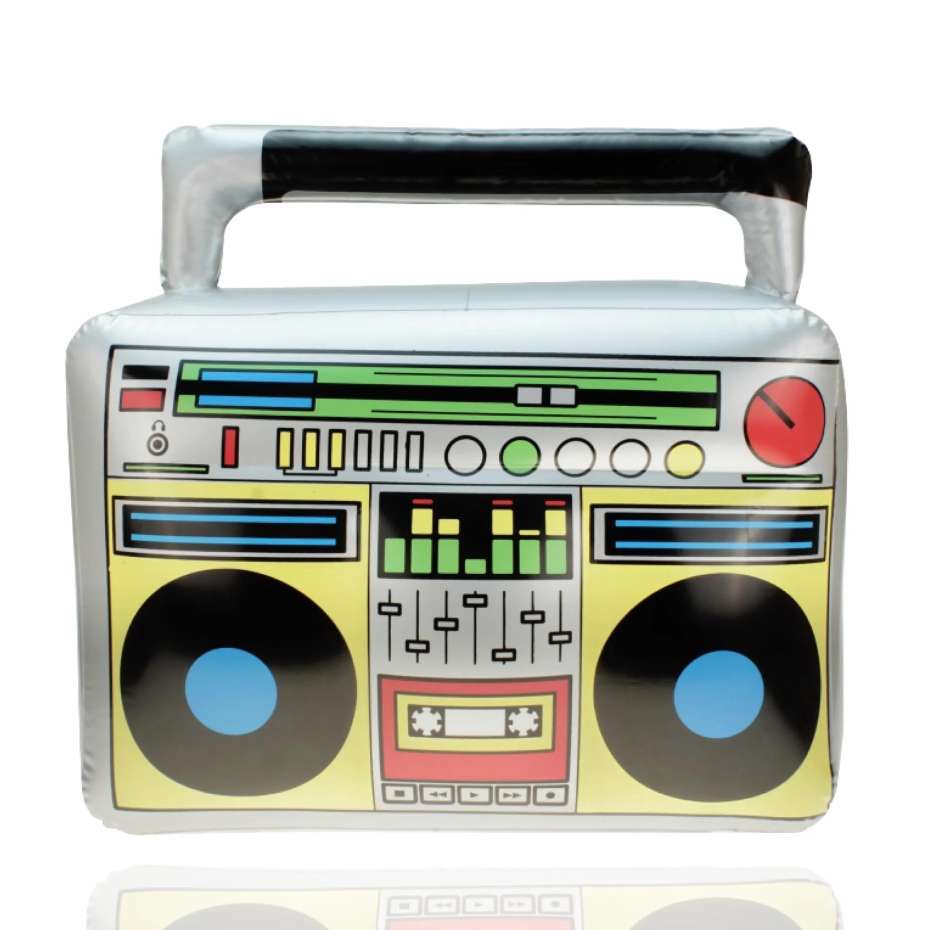 Walkman gonflables style ghetto rétro années 80/90 accessoire carnaval