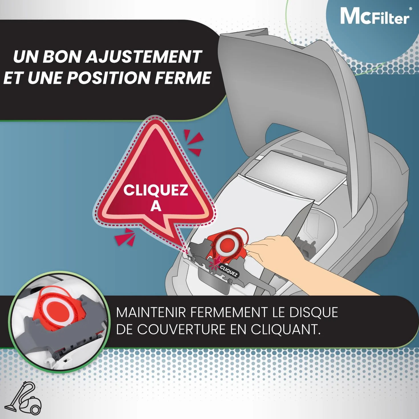 Miele FJM S2 S3 S4 S5 S6 S7 Complete C1 Compact C1 C2 sacs à poussière 16 pièces avec 8 filtres autobloquants MAXI BOX
