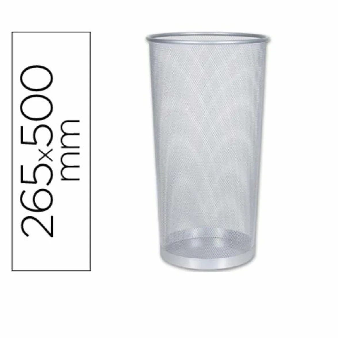 Q-Connect KF00828 Pied de parasol en fil métallique argenté