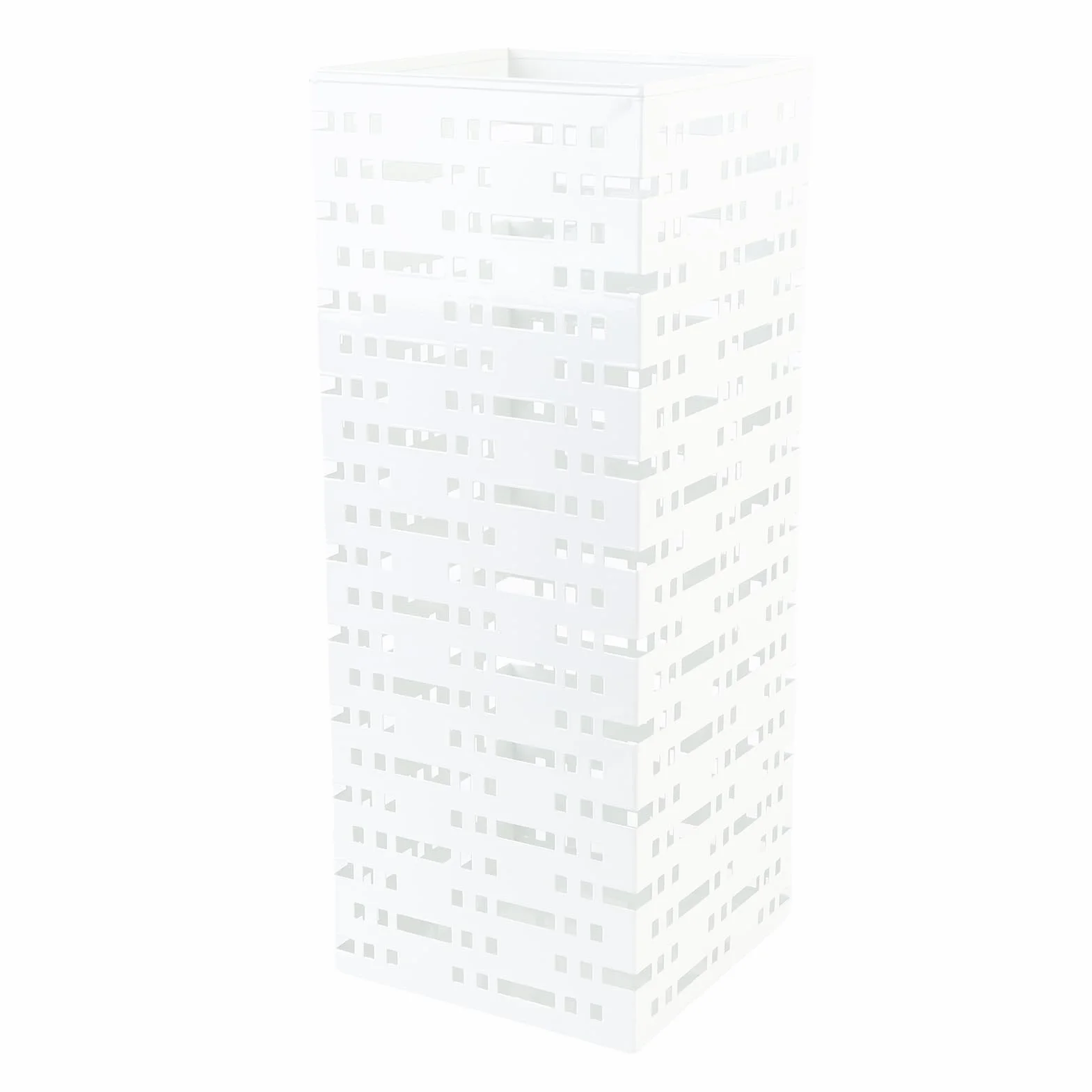 Porte-Parapluie en Métal Yinhing, Support de Parapluie 16,5" H x 6,5" L x 6,5" P pour Entrée