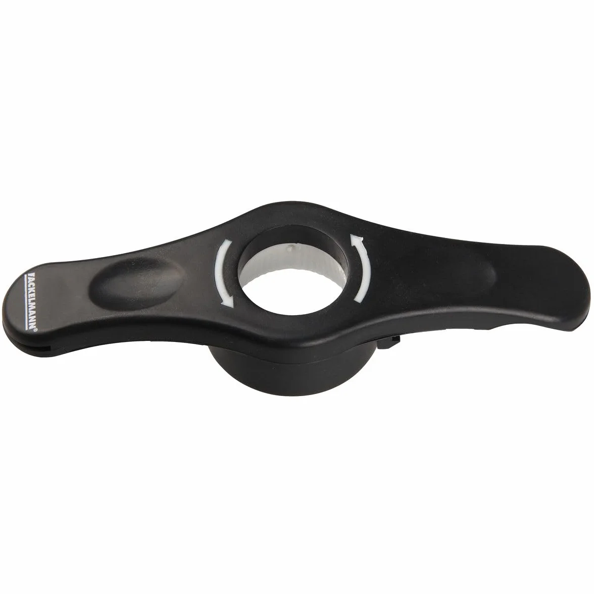 Fackelmann Ouvre bouteille 4 en 1, décapsuleur, ouvre boîte, ouvre bocal, Plastique, Noir, 14,5 x 4,5 x 2,5 cm