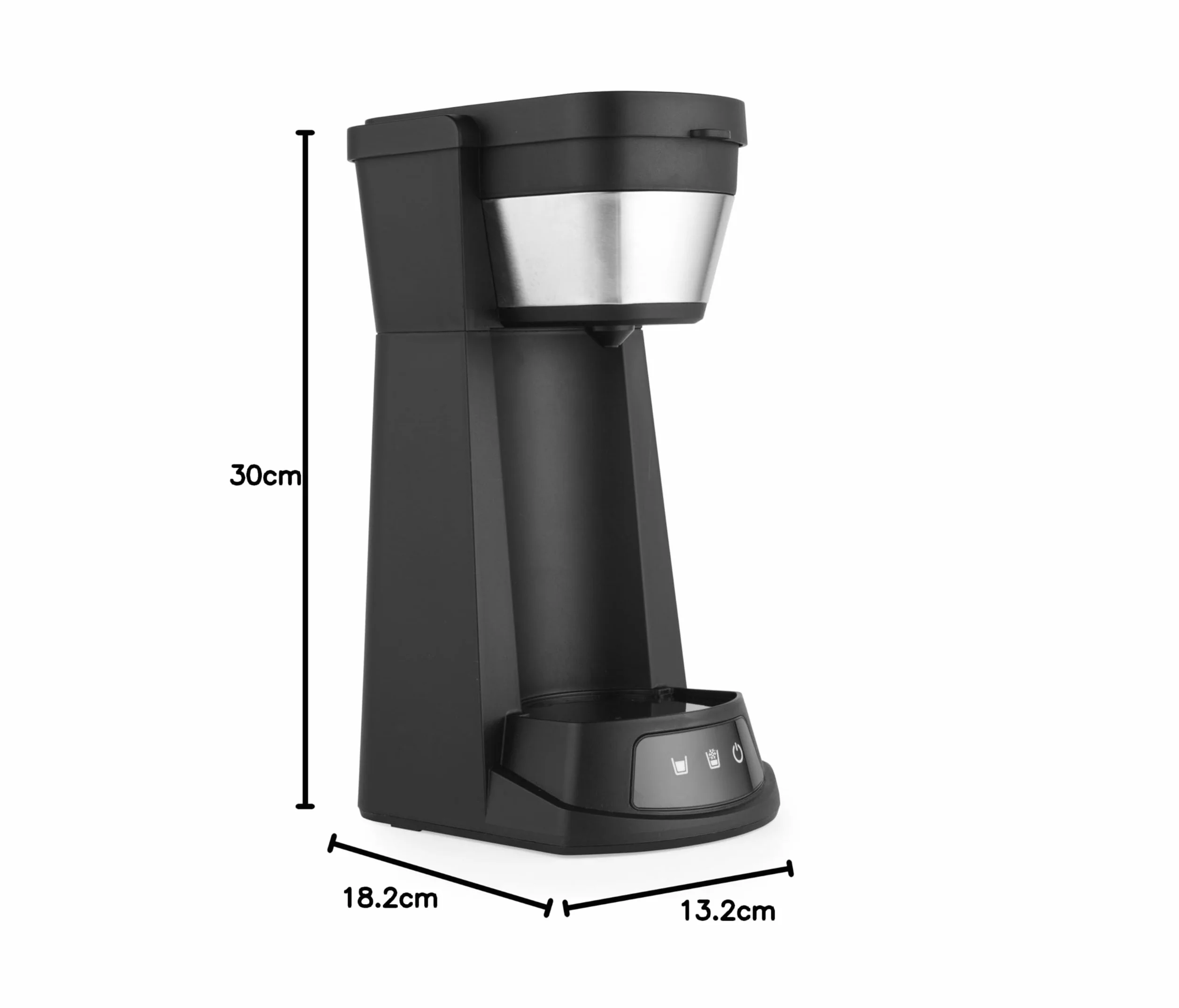 Petra Machine à Glacé 2 en 1 Café Espresso Frío 700W PT6214VDE Compatible Café Moulu Dosettes Tasse 420ml Gobelet 440ml