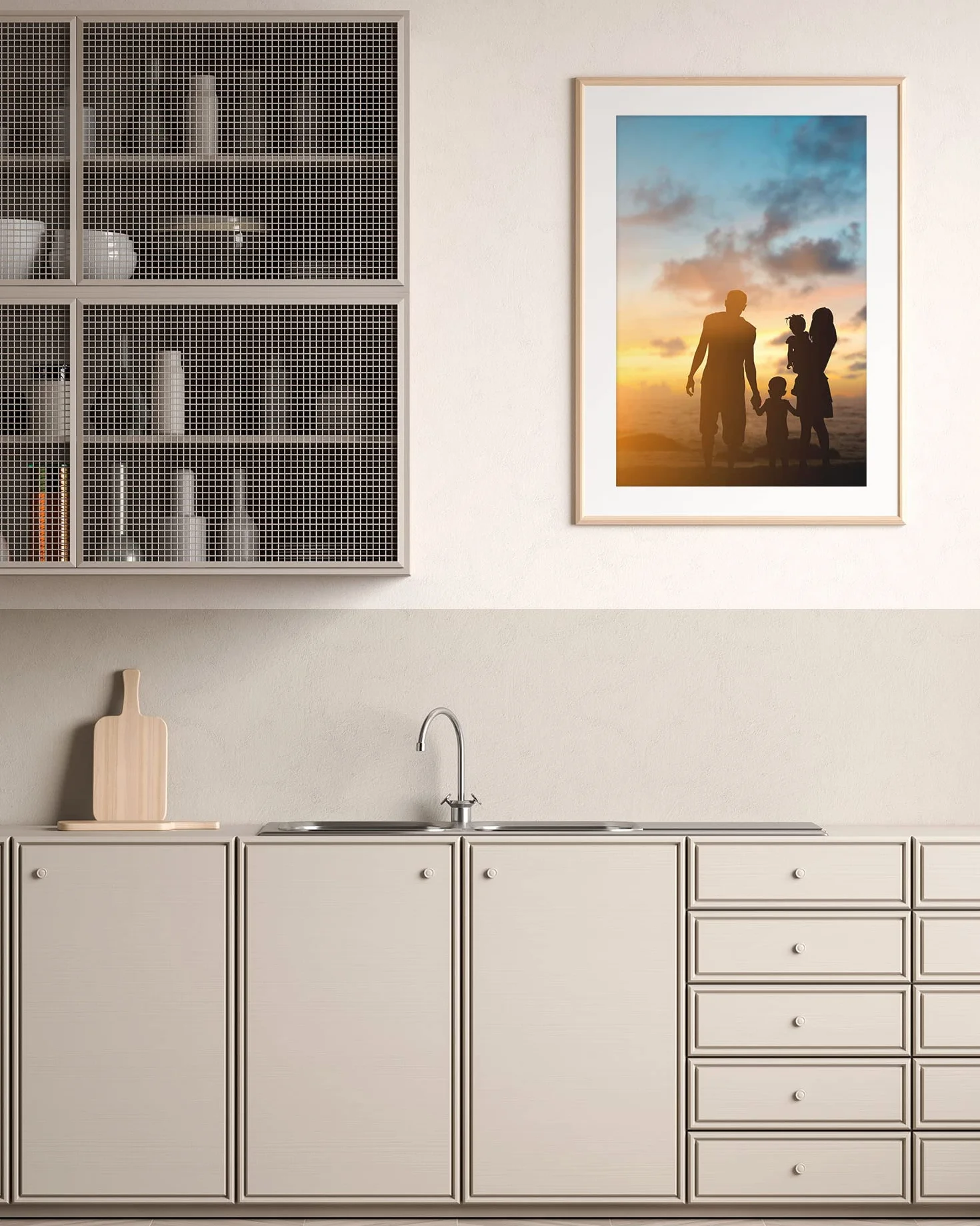 Panorama Poster Personnalisé 70x100 cm Photo Papier 250gr Cadeau Unique