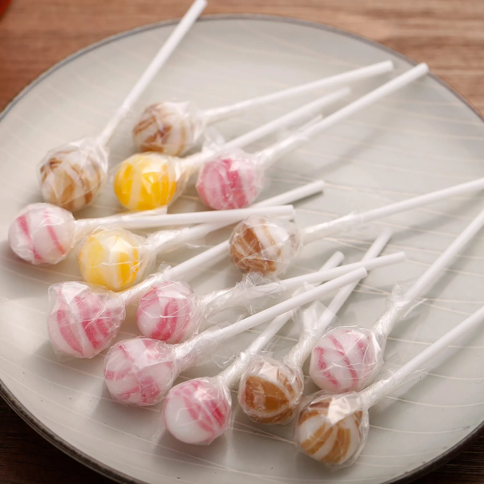 Bâtonnets en papier pour décoration de gâteau 7,3 cm Lot de 100