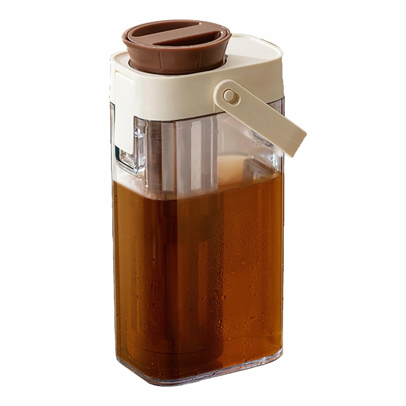 Cafetière à froid 1 L infuseur à café pot étanche 23x12,6x8,9 cm