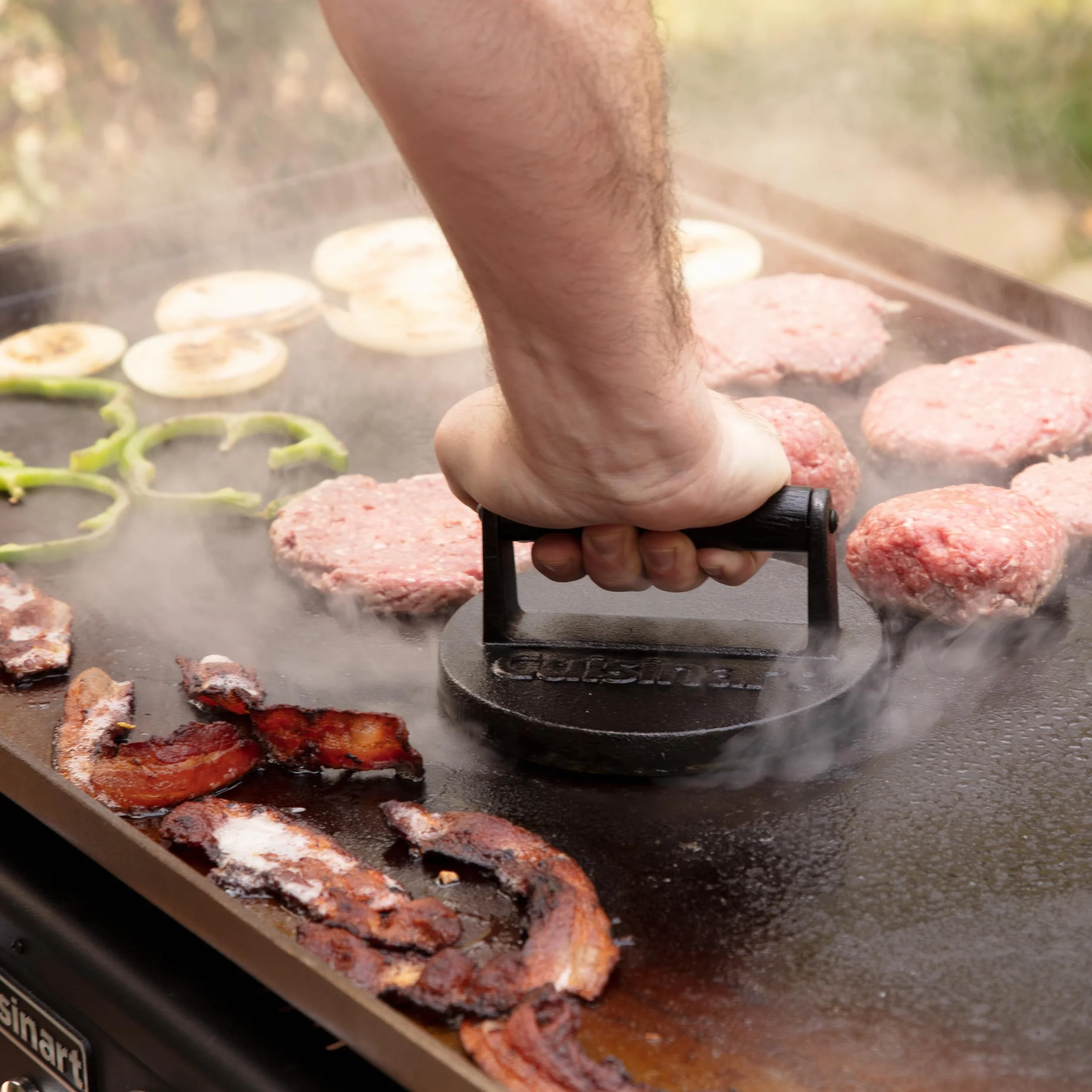 Cuisinart CISB-111 Cast Iron Smashed Burger Press