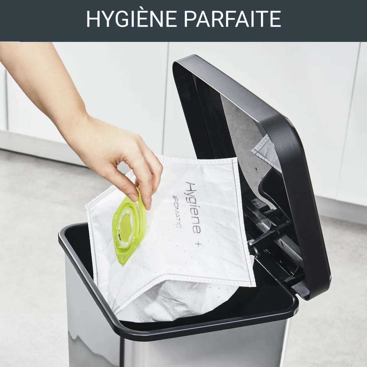 Rowenta Hygiène+ Aromatic Fleur de coton sacs aspirateur 4 pièces ZR200920