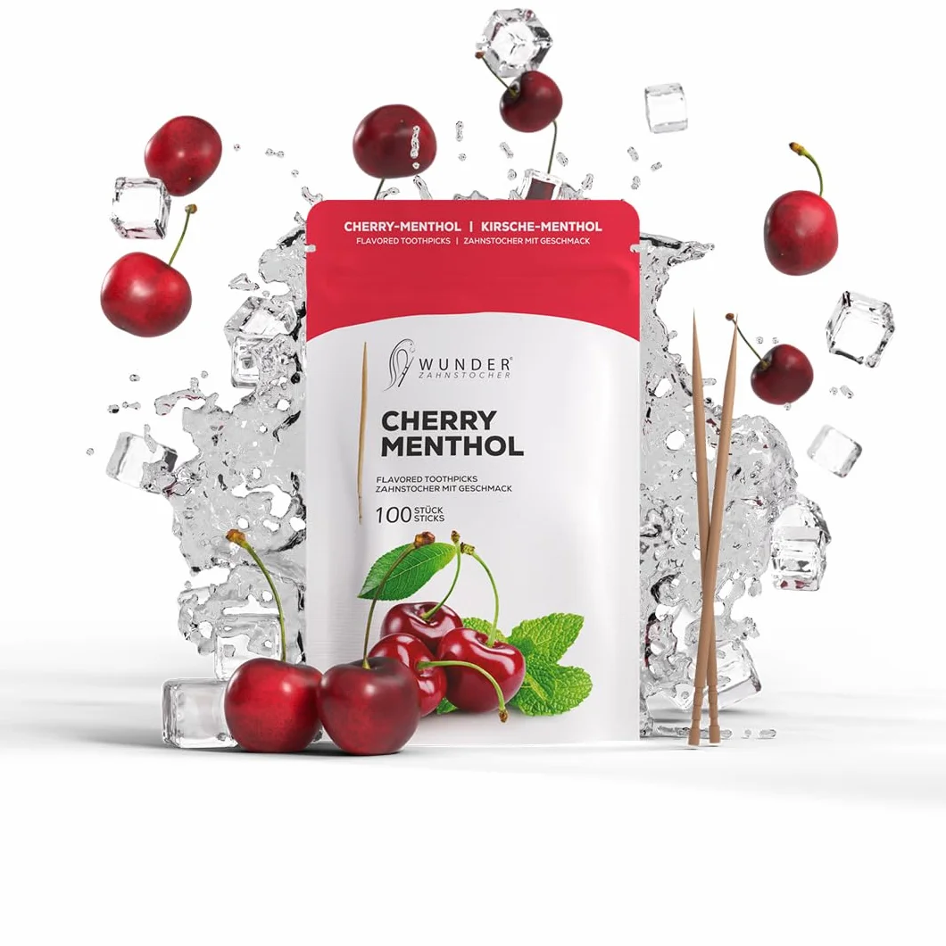 Wunder cure-dents aromatisés rechargeables - sans plastique - haleine fraîche anti-mauvaise haleine