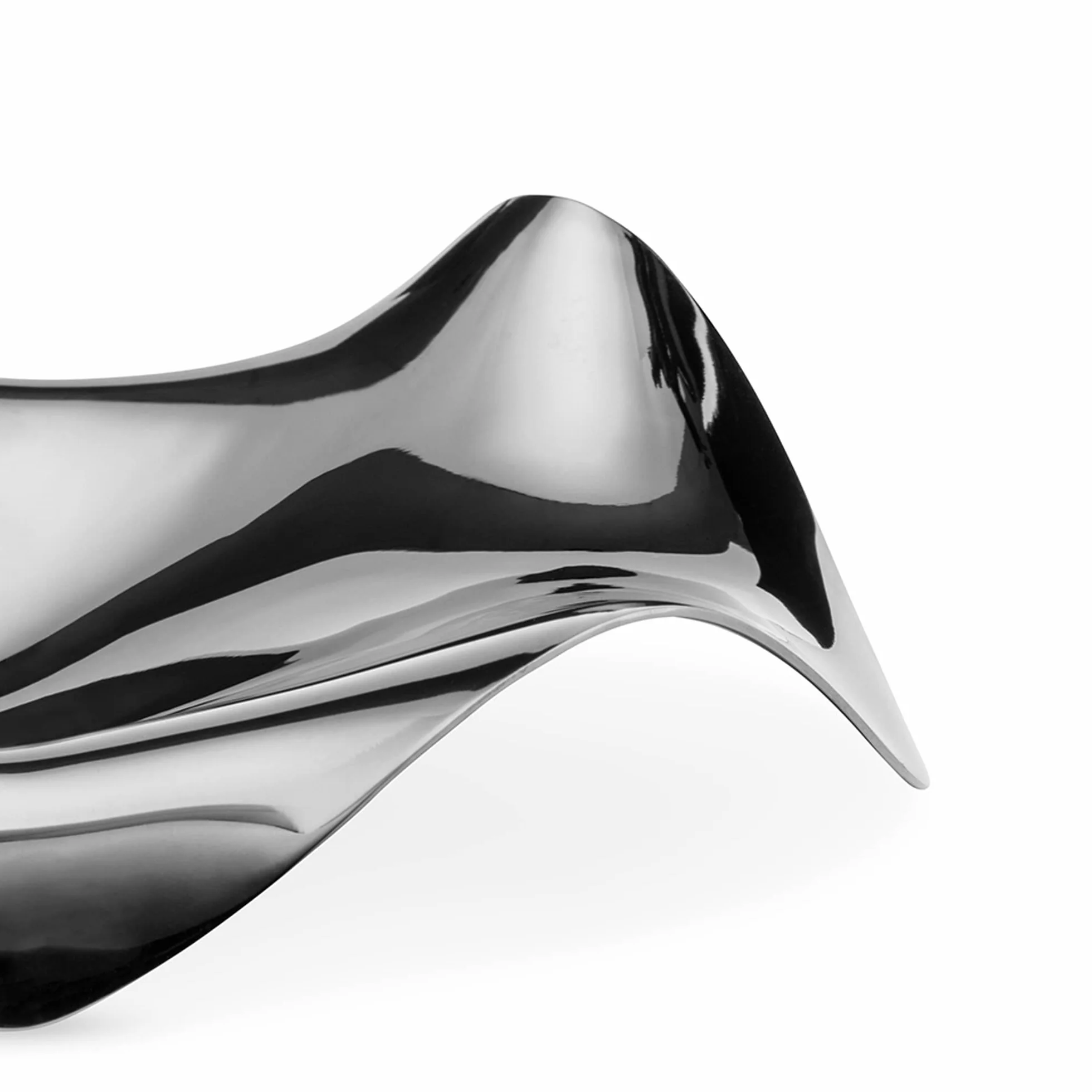 Alessi Blip PG02 Repose-Cuillère Acier Inoxydable 18/10 Brillant PVD