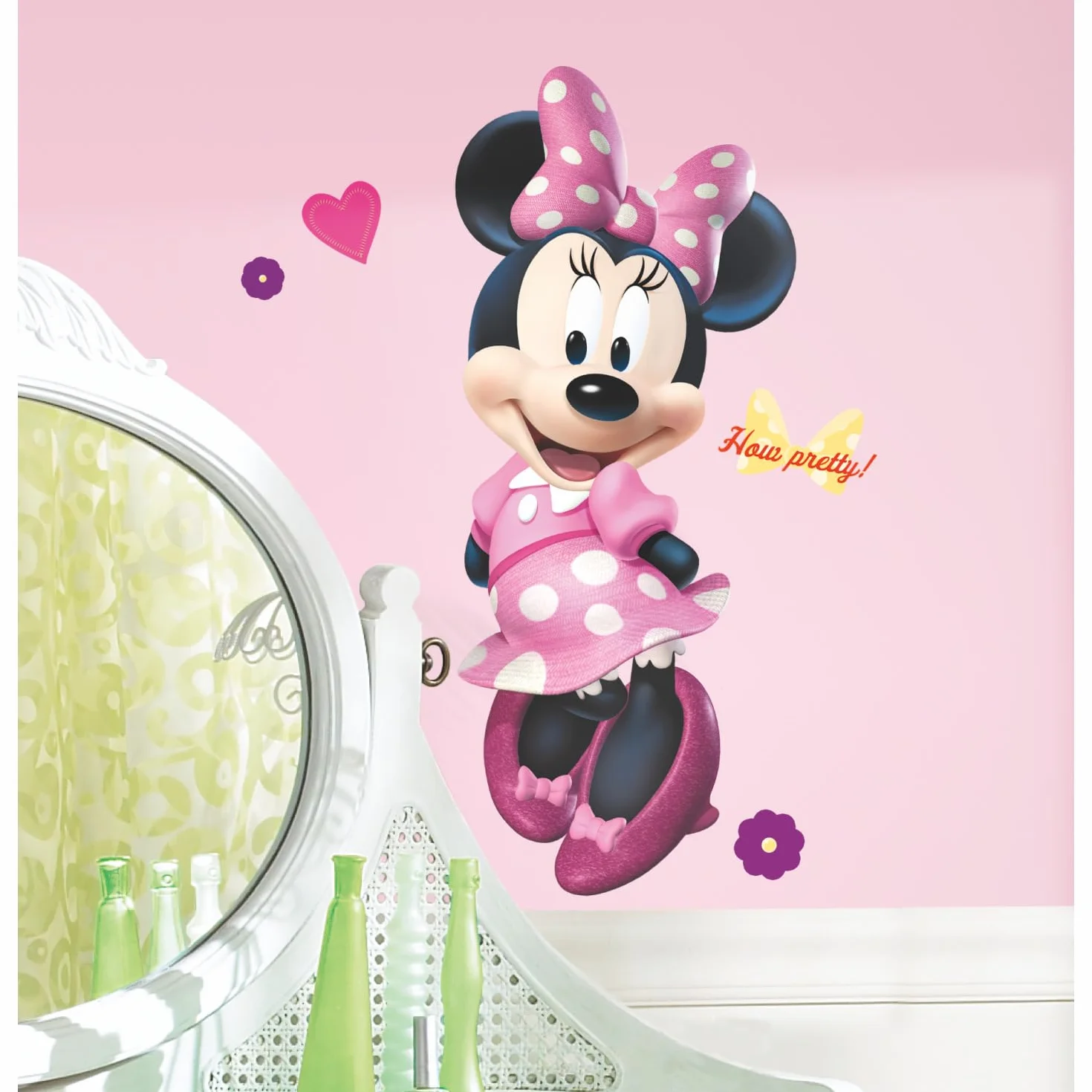 Disney Minnie Boutique Sticker Géant Repositionnable