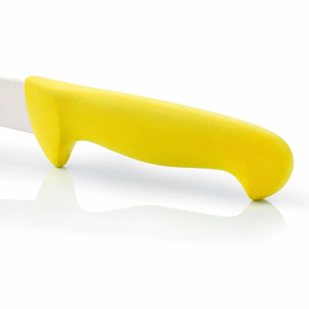 Arcos Couteau de Boucher Acier Inoxydable Nitrum Lame 200 mm Professionnel Viande Série 2900 Jaune