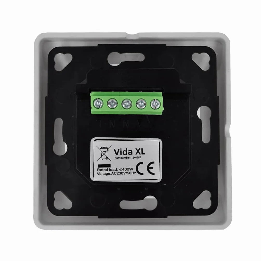 vidaXL Régulateur pour Moteur Rotatif avec Minuterie Programmable