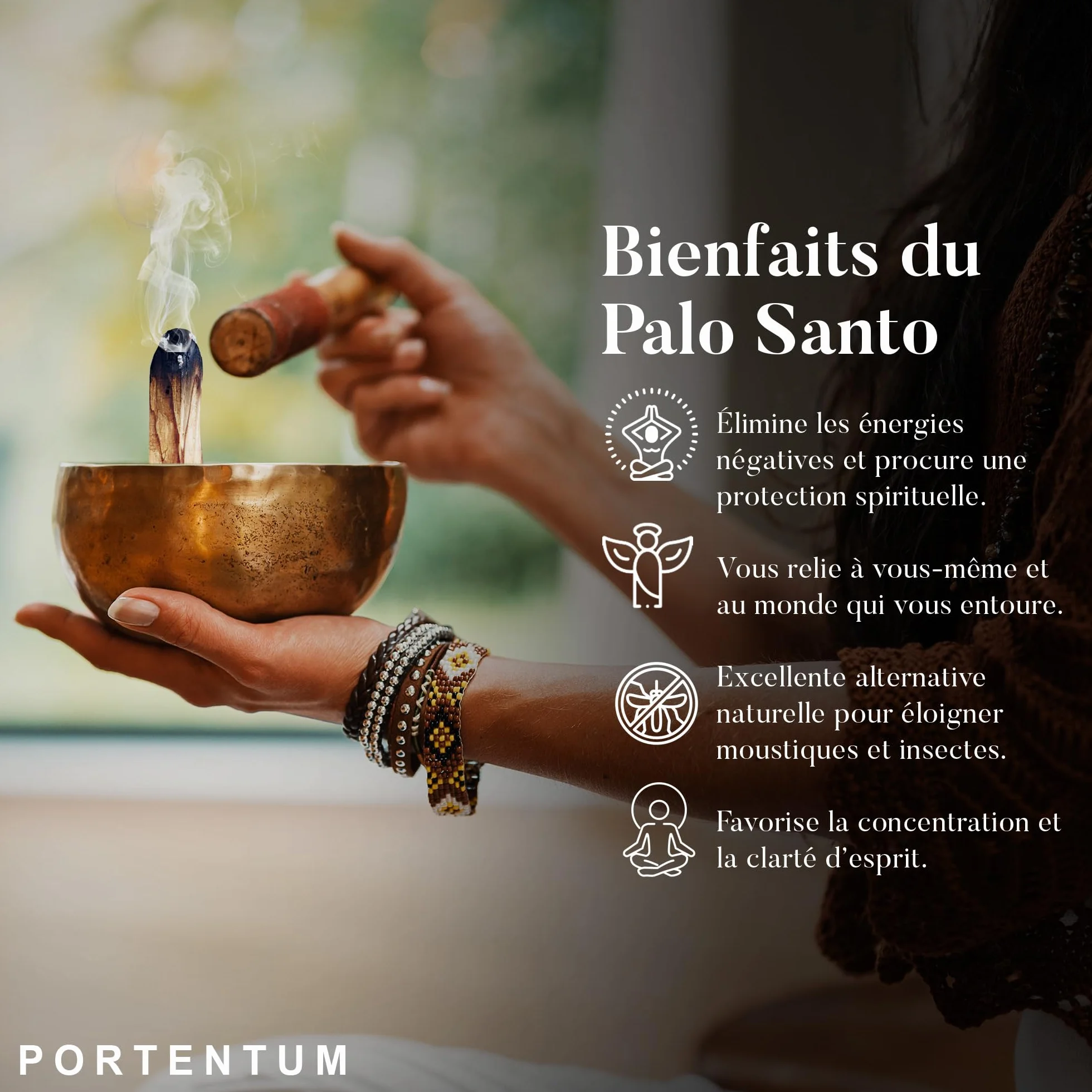 Bois de Palo Santo XL 100gr (9-13 pc) Naturel d'Amérique du Sud Purification Relaxation