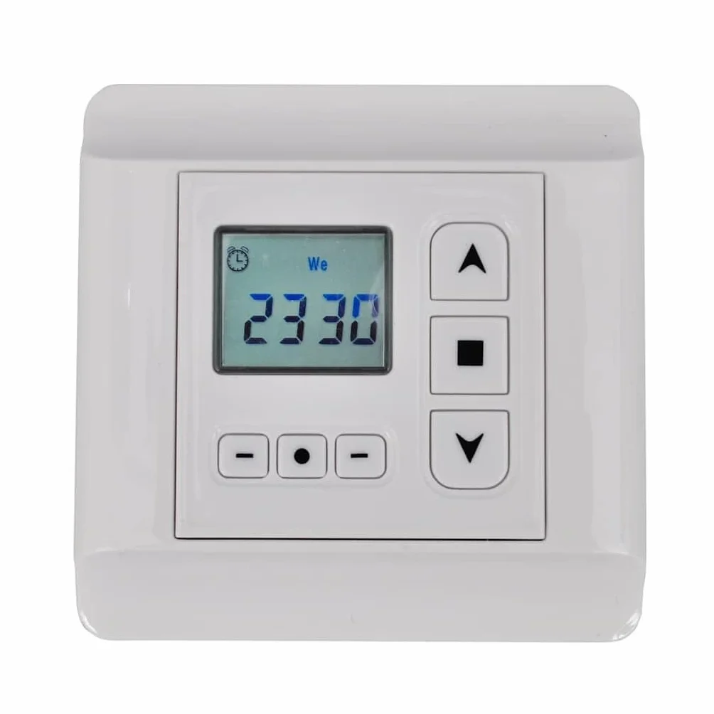 vidaXL Régulateur pour Moteur Rotatif avec Minuterie Programmable