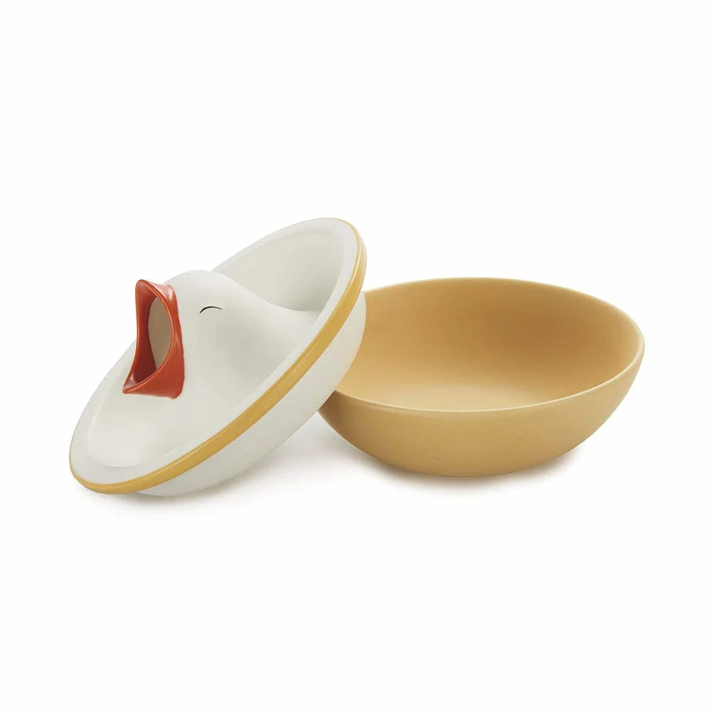 Balvi Bol apéritif Hungry Bird avec compartiment pour coques noix