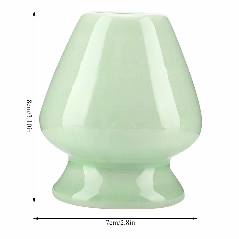 Porte-Fouet Matcha en Céramique Japonais Traditionnel, Kit de Matcha Fait à la Main