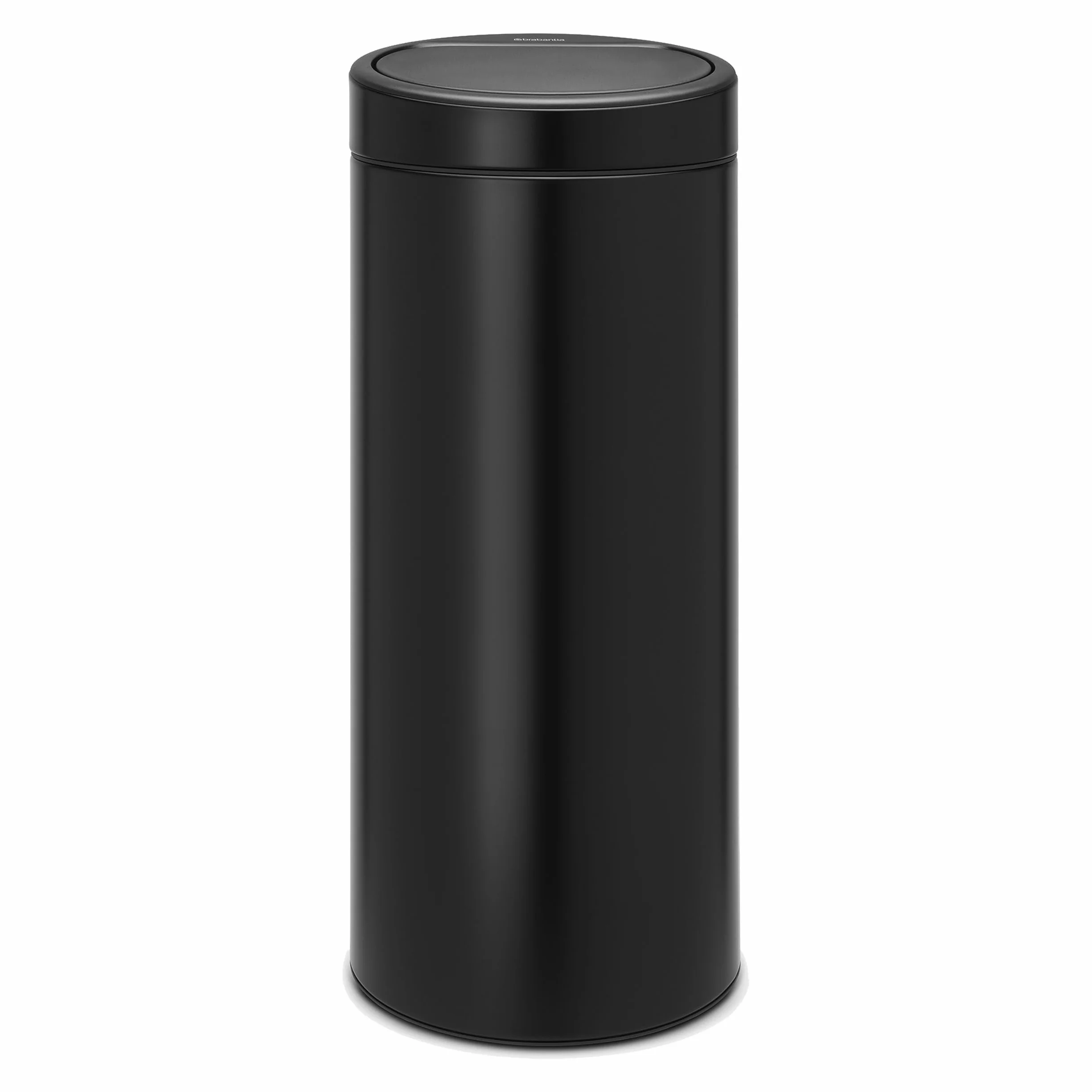 Brabantia Poubelle Touch Bin 30 litres Noir mat 115301