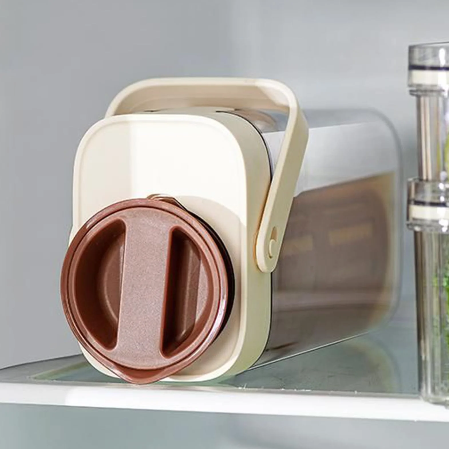 Cafetière à froid, carafe à large ouverture 23x12,6x8,9 cm pour thé glacé limonade