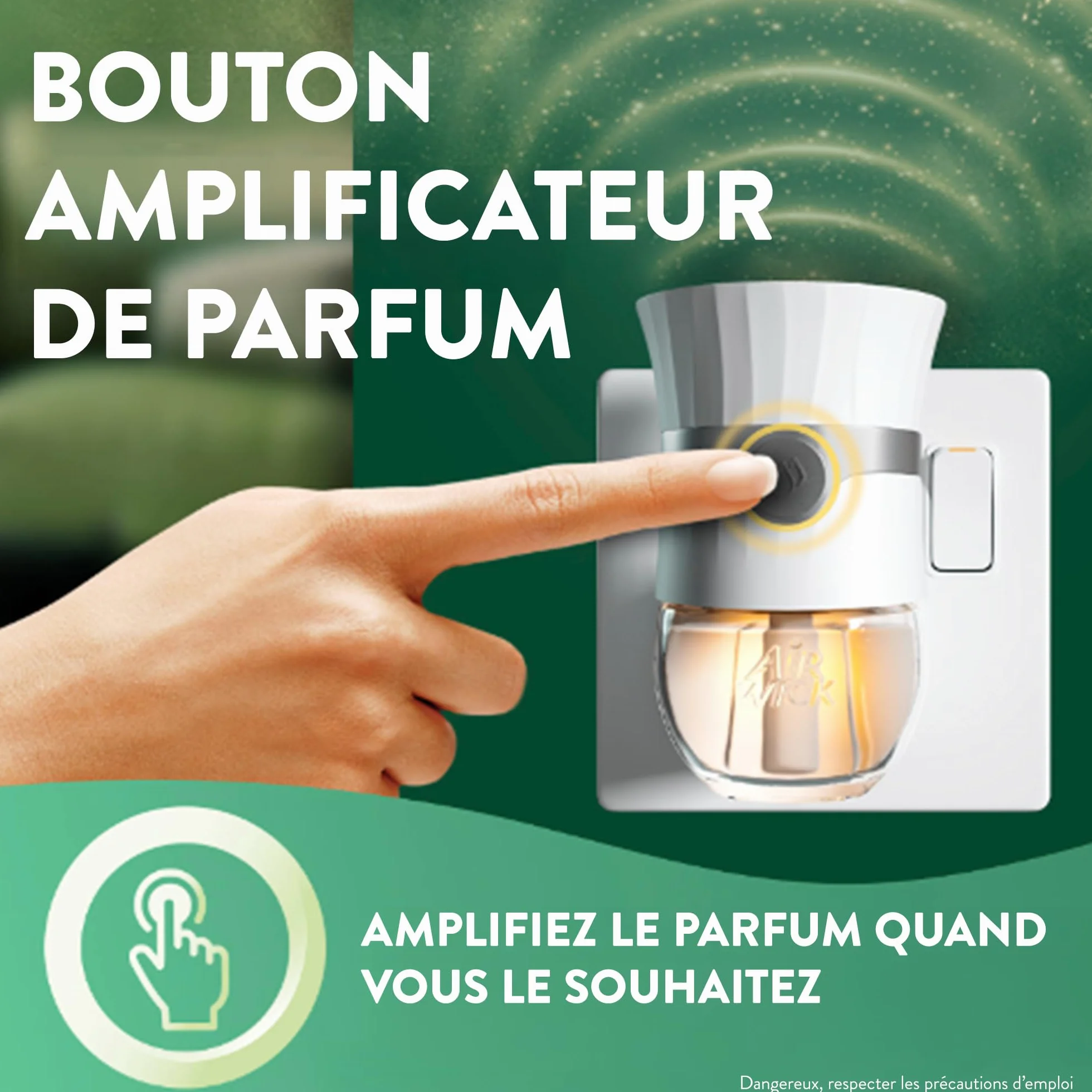 Air Wick Desodorisant Maison Recharge Diffuseur Electrique Fleur de Cerisier et Framboise 3 x 19 ML