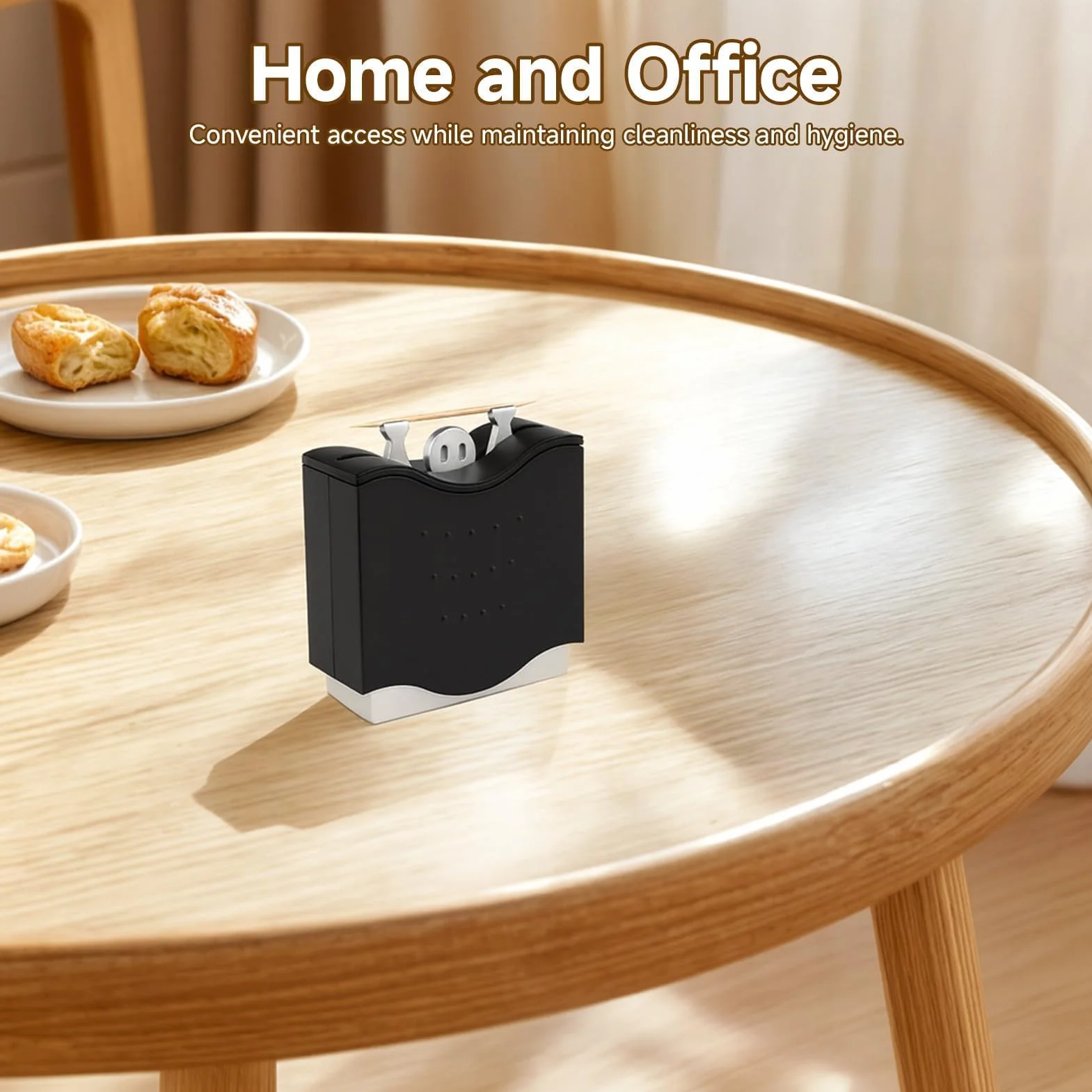 Distributeur de Cure-Dents Pop-Up CréAtif 6,5 cm pour Table