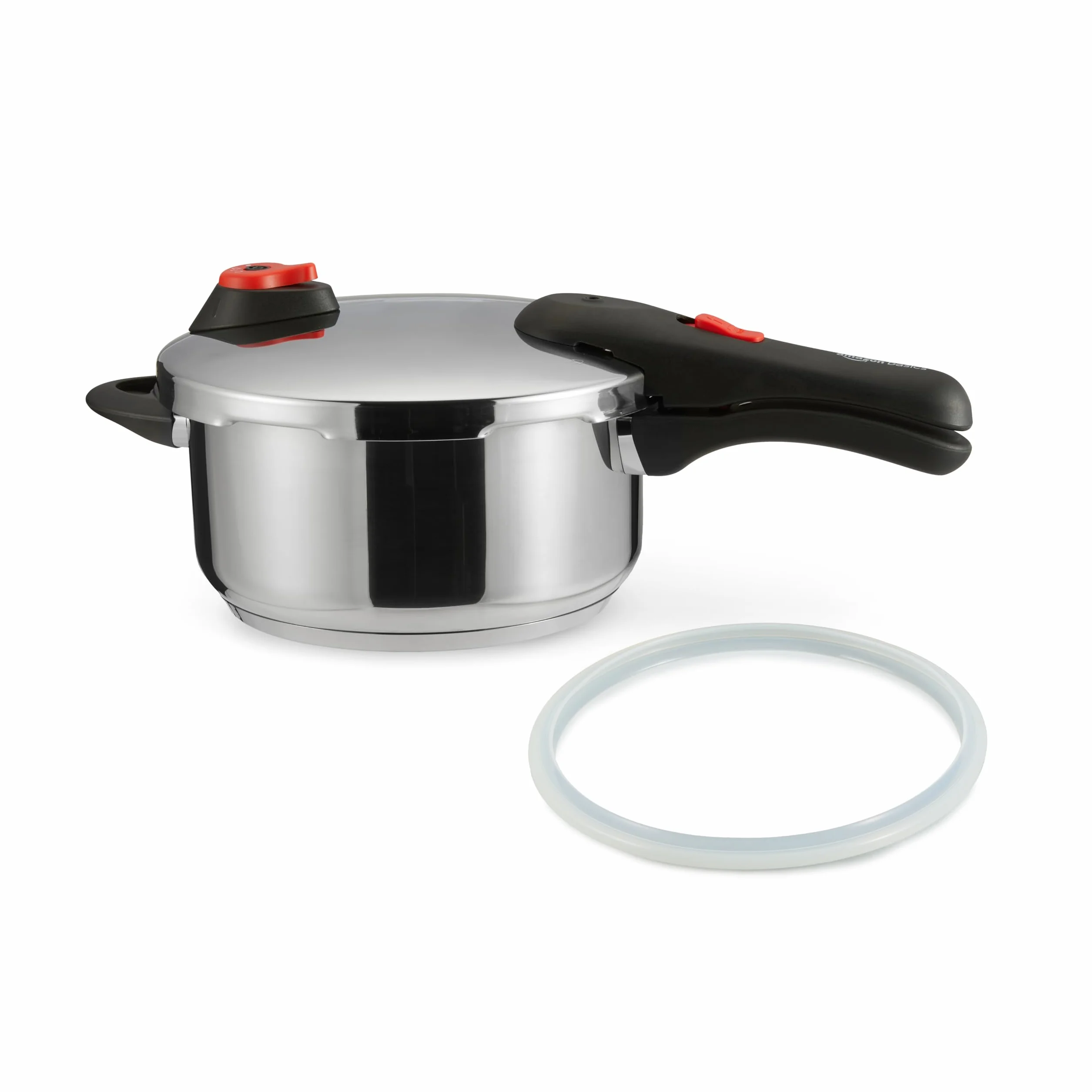 Amazon Basics Autocuiseur Acier Inoxydable 4 Litre Induction