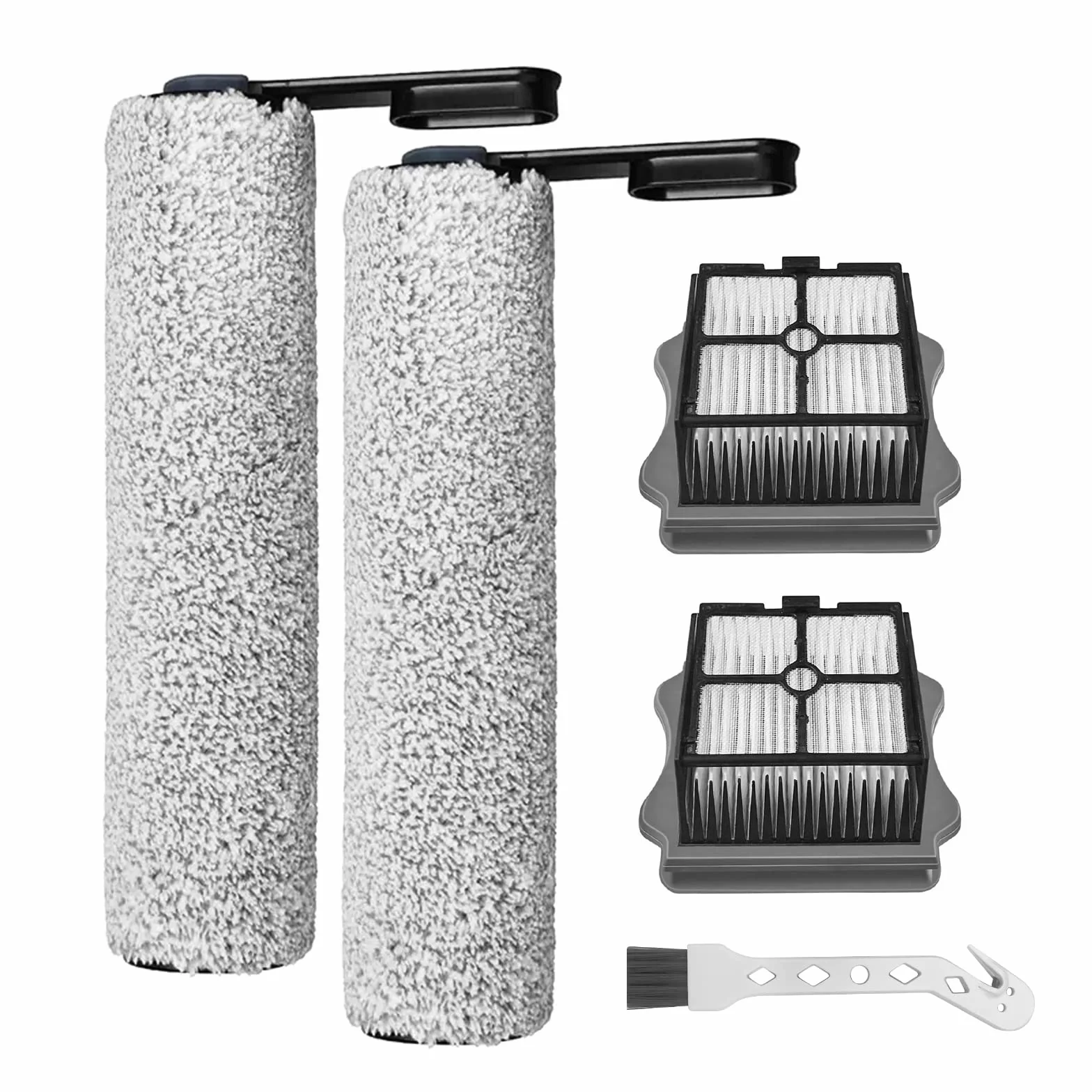 Tineco Floor One S5 Pro 2 Extreme Rouleau Brosse Rechange Filtre HEPA 2 Brosse 2 Filtre