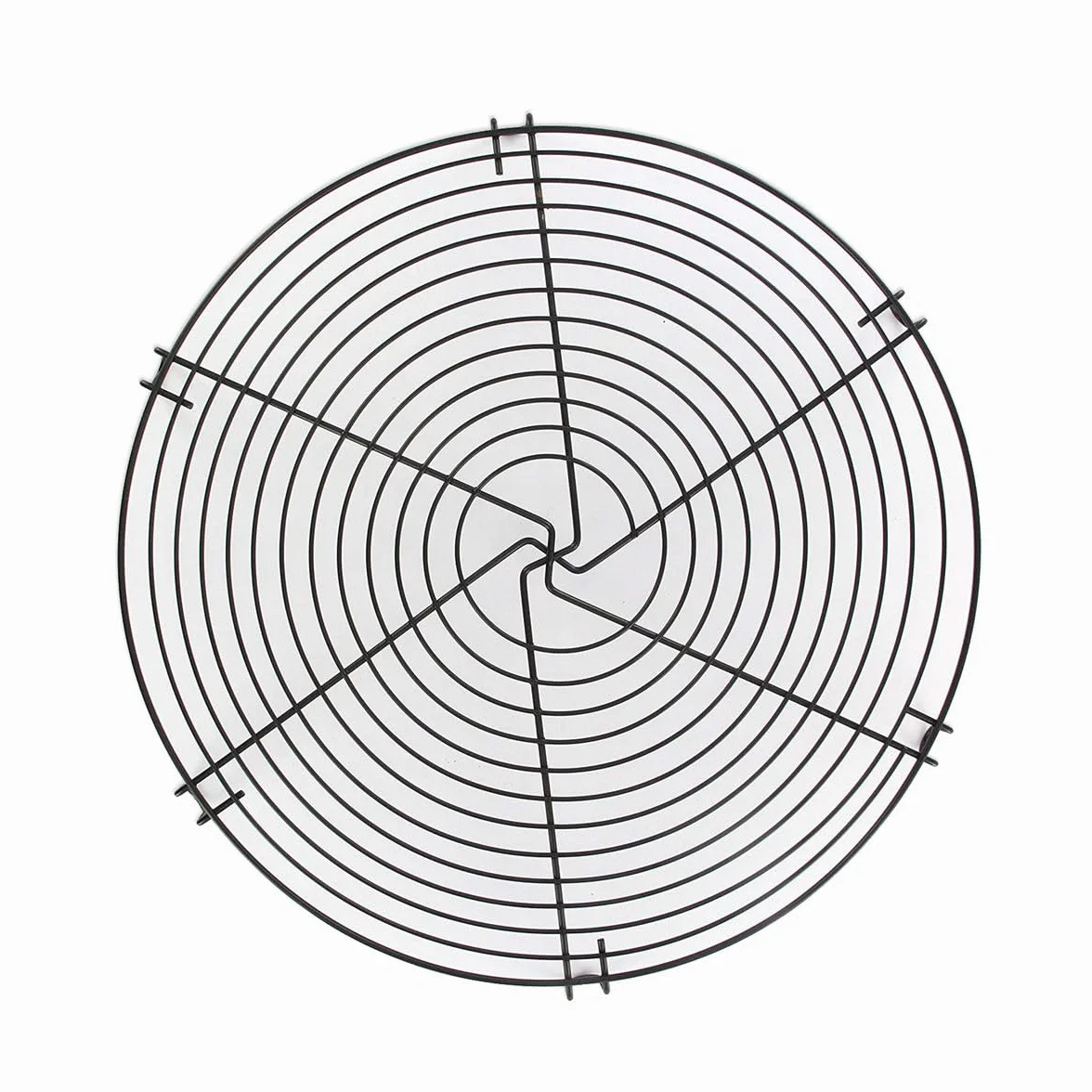 Zenker Présentoir à gâteau 30 cm Métal Noir grille de refroidissement
