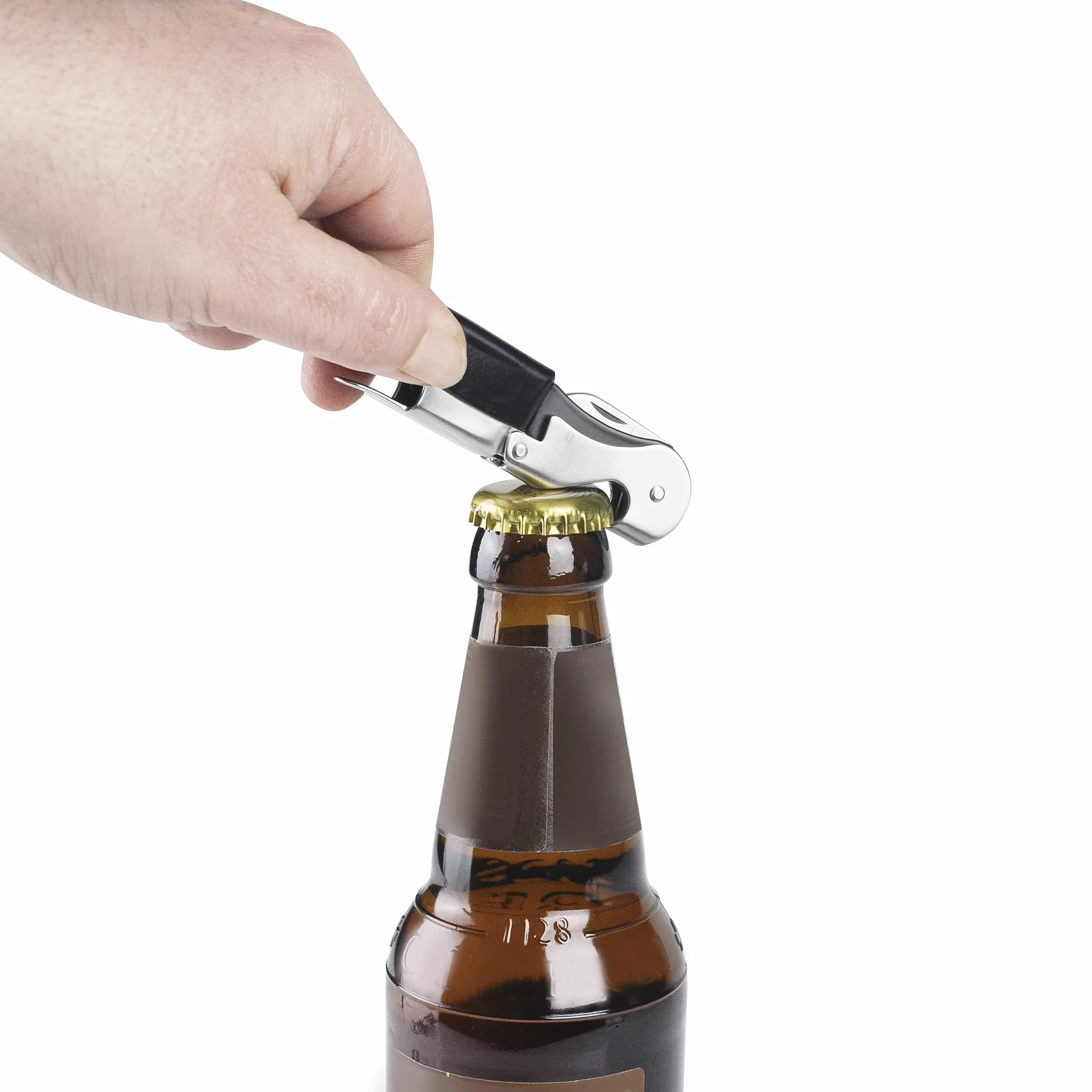 LACOR Tire-bouchon en acier inoxydable ouvre-bouteille lame courte