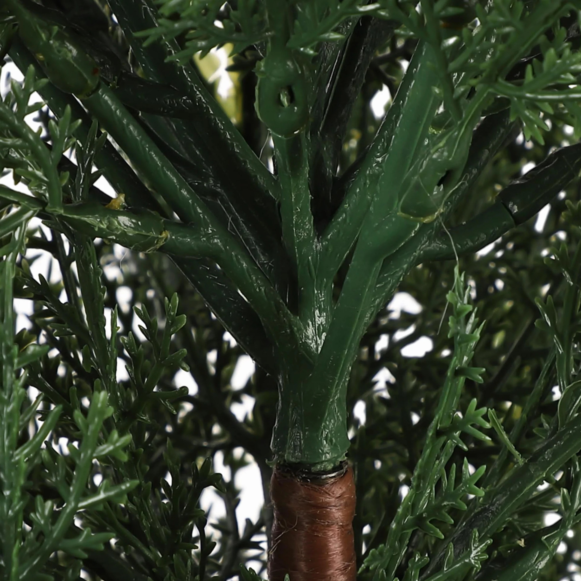 Garvee Topiaire Artificiel Cèdre, Plante Artificielle Réaliste, Faux Cyprès Arbre Décoration Extérieur Intérieur, Maison, Terrasse, Jardin, Balcon, Bureau