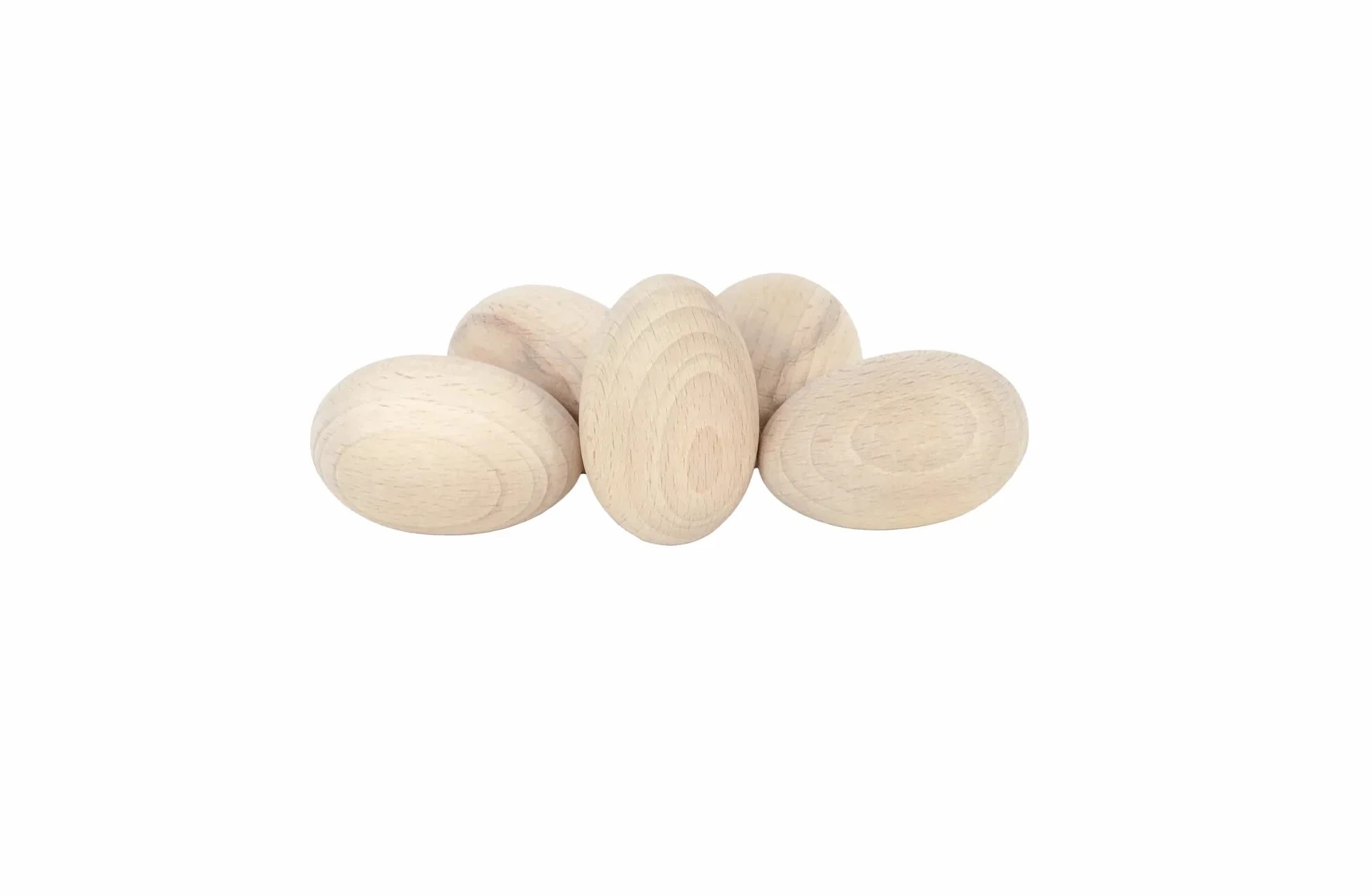 Oeufs en bois massif pour peinture découpage pyrogravure 25 x 35 mm hêtre non traité Pâques
