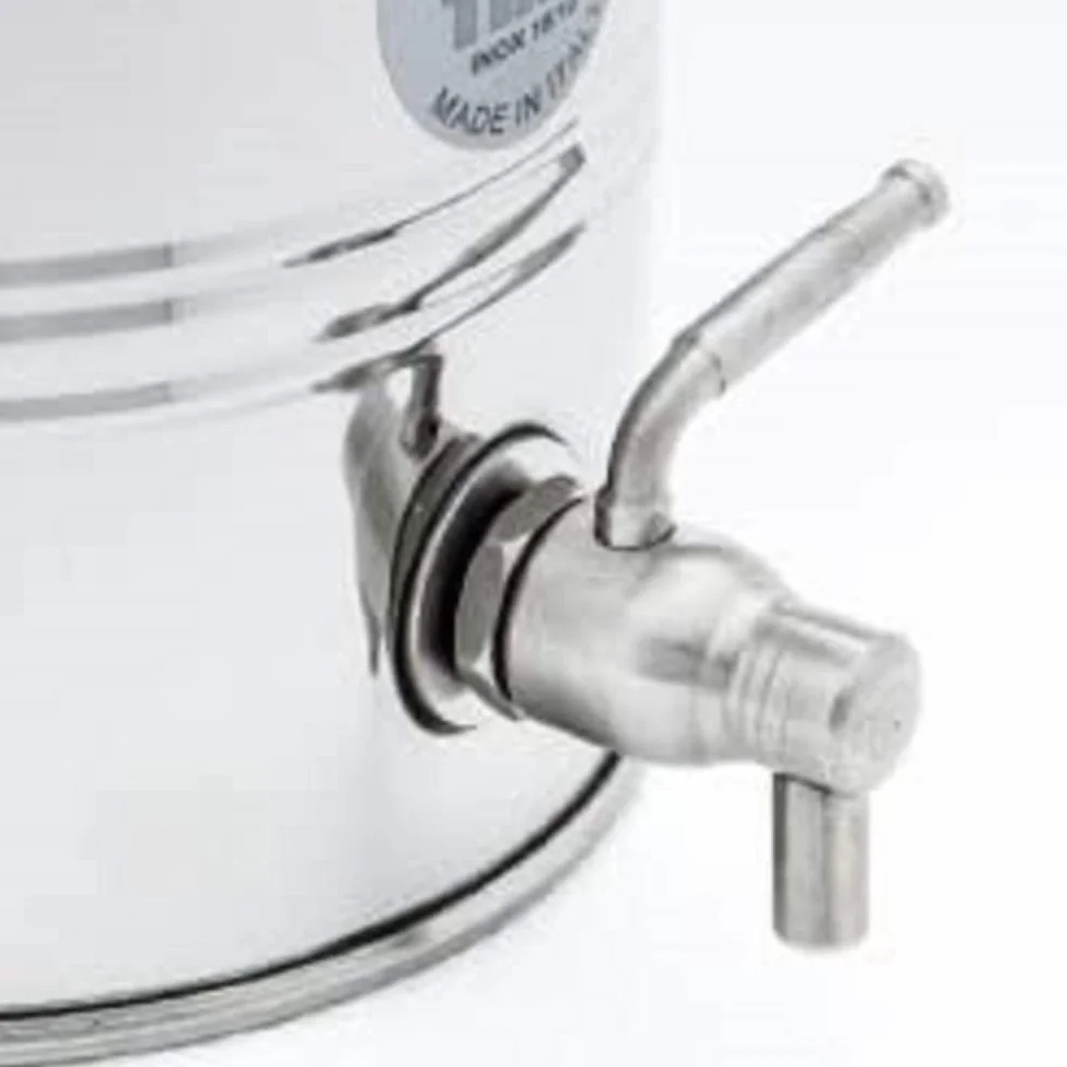 Robinet en Acier Inoxydable à sphère 1/2 Pouce avec Bec pivotant pour Fusil Huile Vino Birra