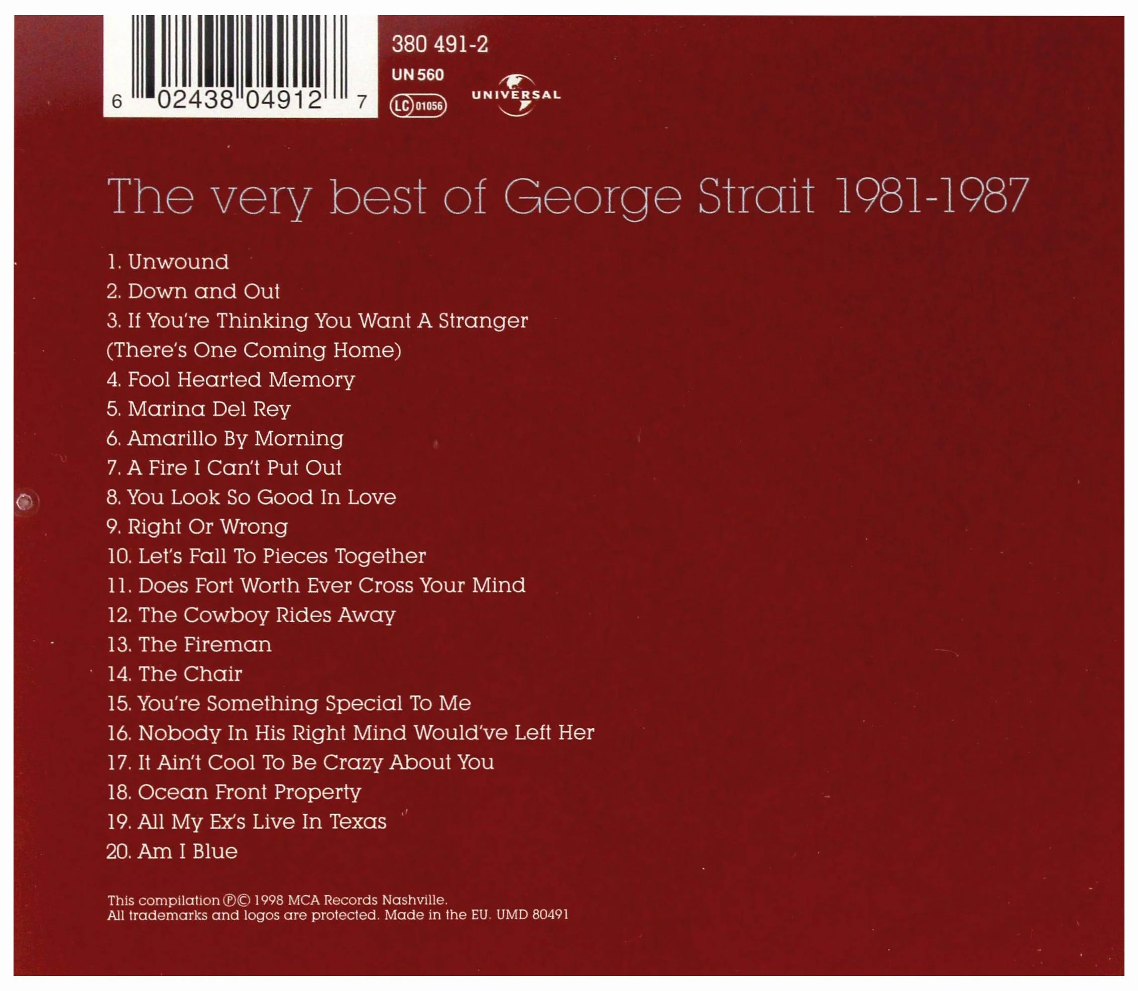 George Strait The Very Best Of