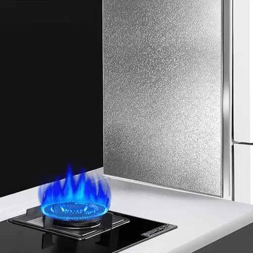 Panneau de Protection Thermique, Tapis Isolant magnétique ignifugé pour Four et réfrigérateur, Panneau Isolant Auto-adhésif, protège jusqu'à 122 cm (48 po), 61 x 30 cm (24 x 12 po), résistan