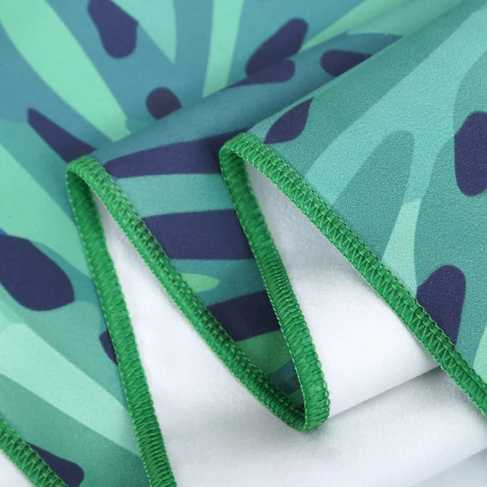 Serviette de Plage en Microfibre Anti Sable 160x80cm Grande Couverture