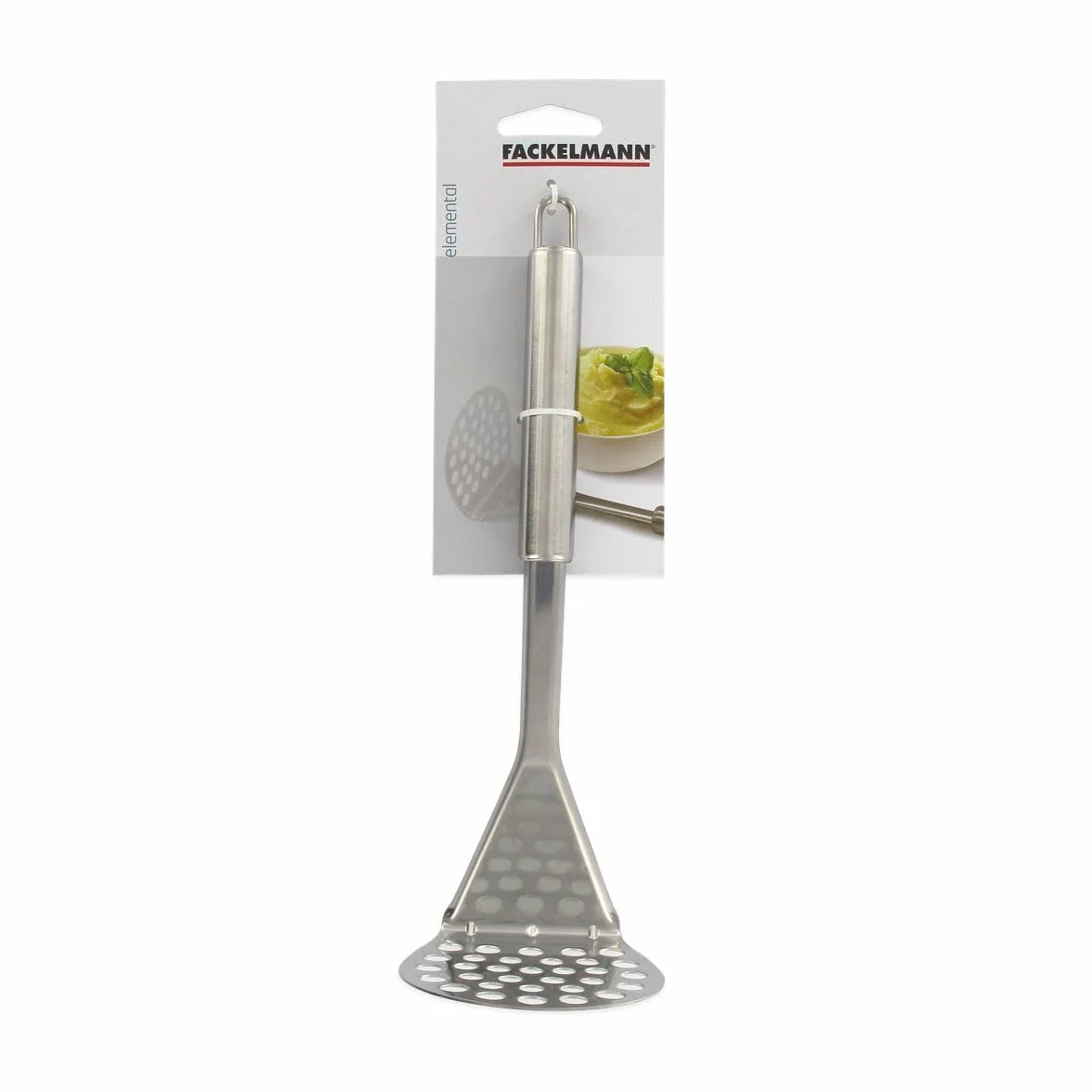 Fackelmann Presse purée manuel Acier inoxydable Argenté 25,5 x 8,3 x 8 cm