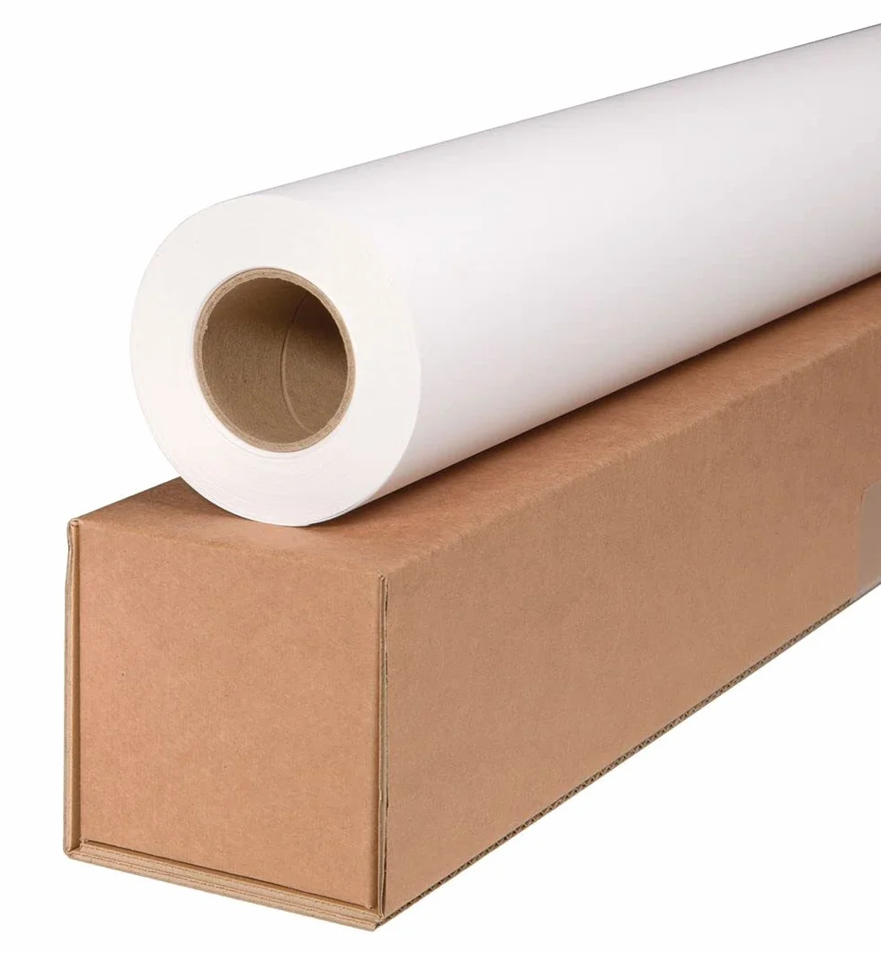 Stoeffler Rouleau de papier à patron 91,4 cm x 70 m 35 g/m² transparent Infroissable Antidérapant