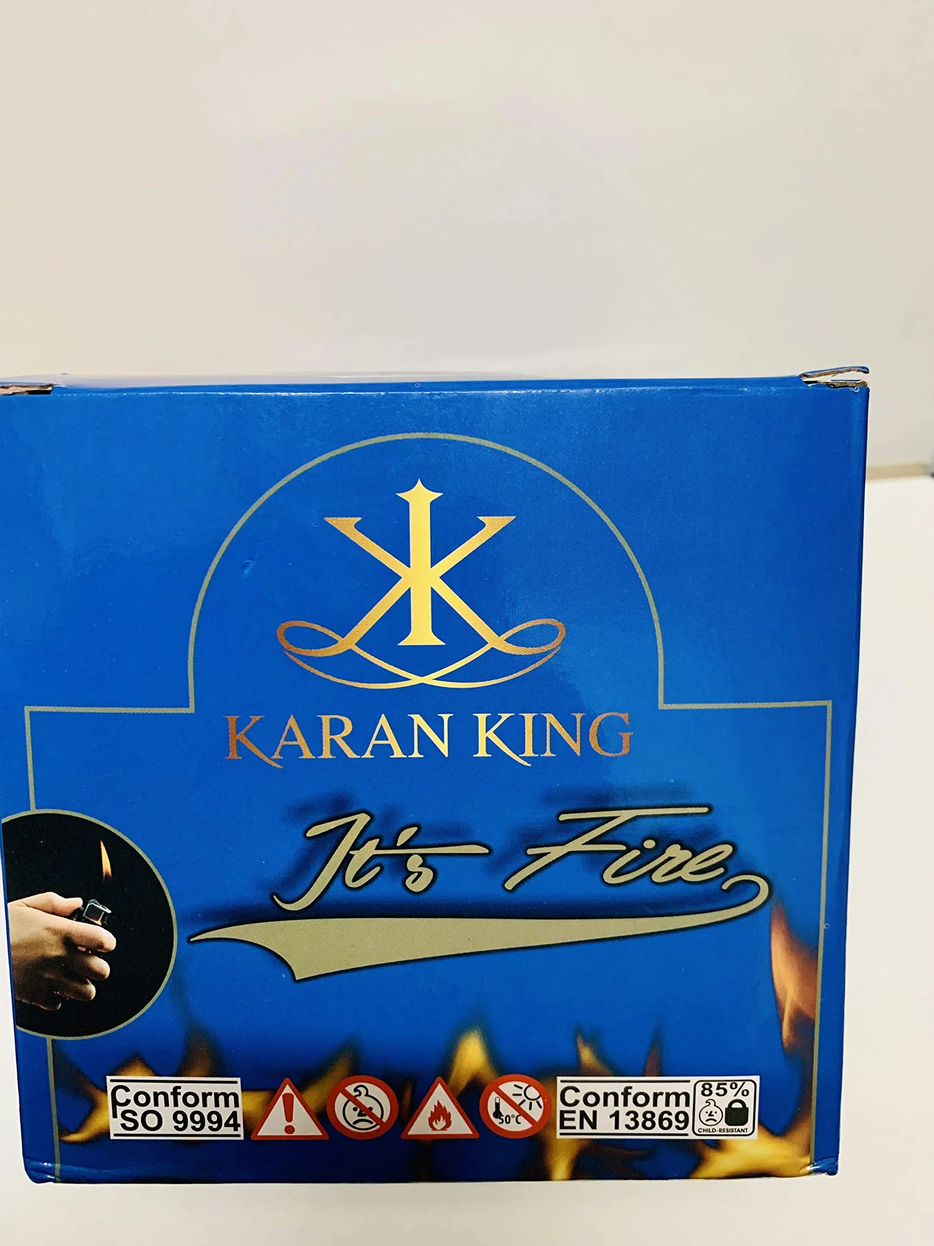 King Karan Lot de 50 briquets électroniques sécurité enfant 5 couleurs